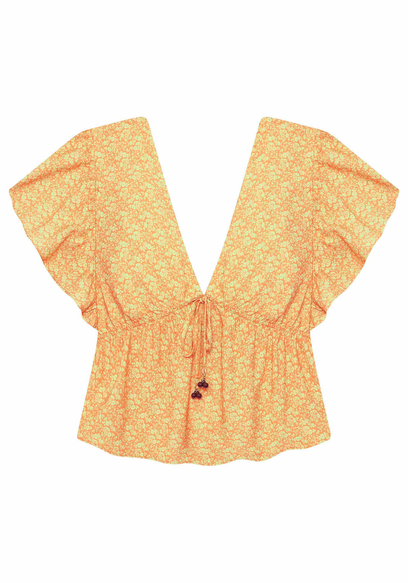 Blusa Amarra&ccedil;&atilde;o Estampa, , large.