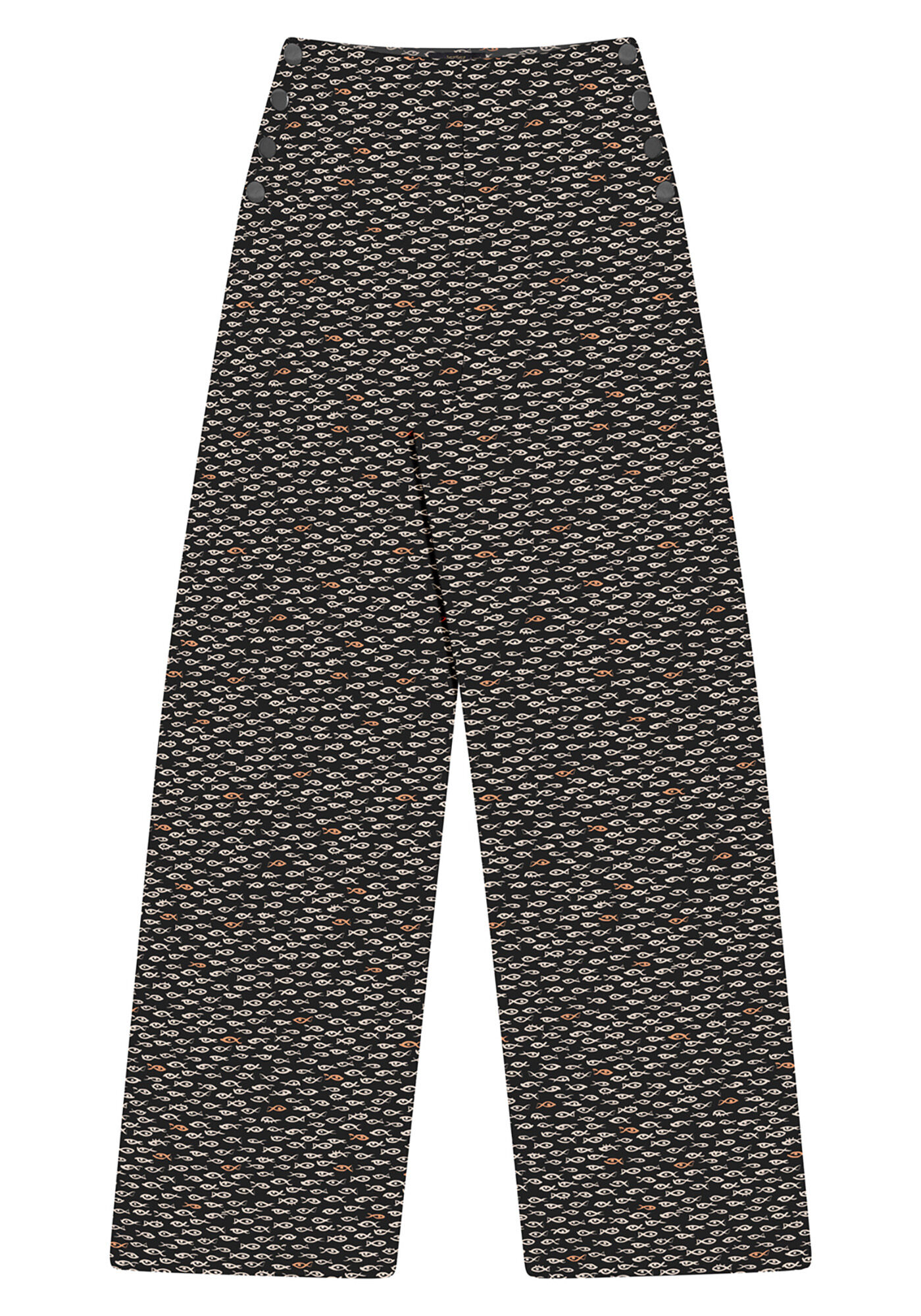 Cal&ccedil;a Pantalona Estampada Tecido, , large.