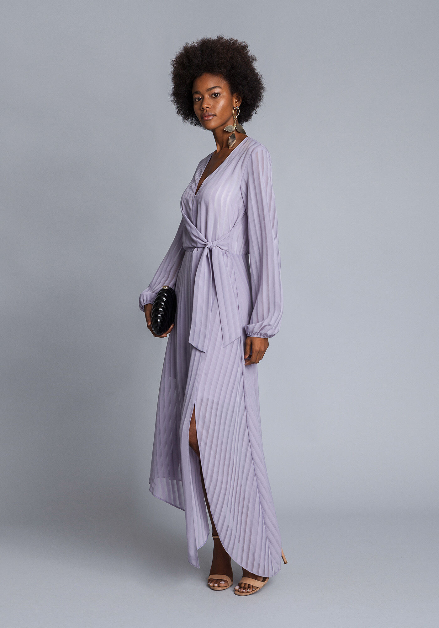 Vestido M&iacute;di Assim&eacute;trico, , large.