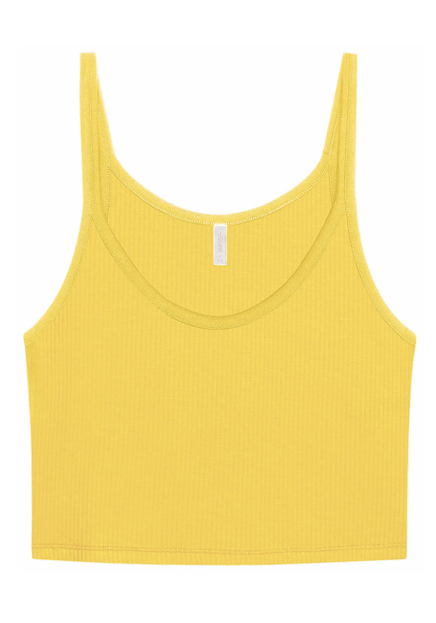 Blusa com Al&ccedil;as Canelada Cropped B&aacute;sica, , large.