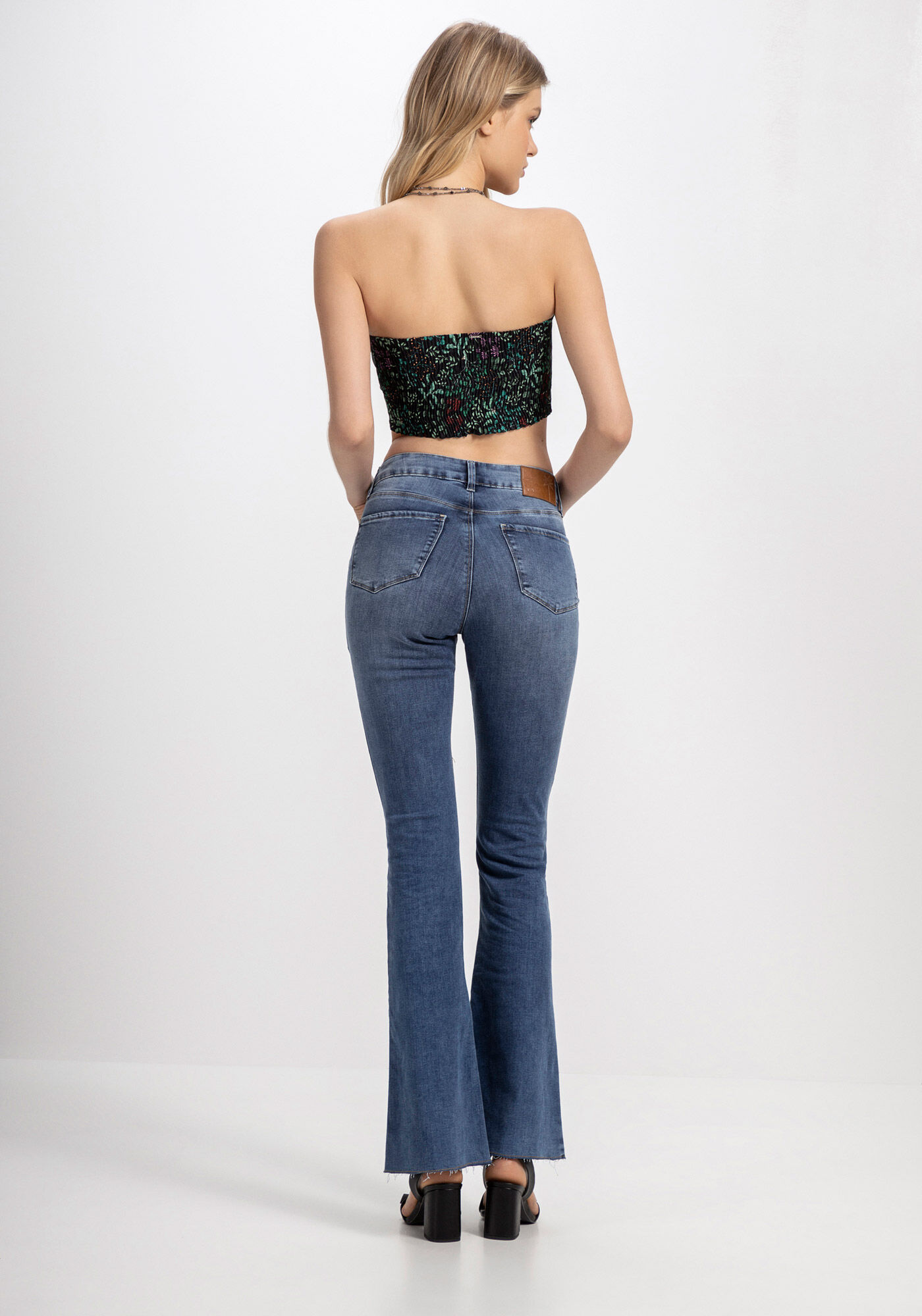 Calça shop cut boot