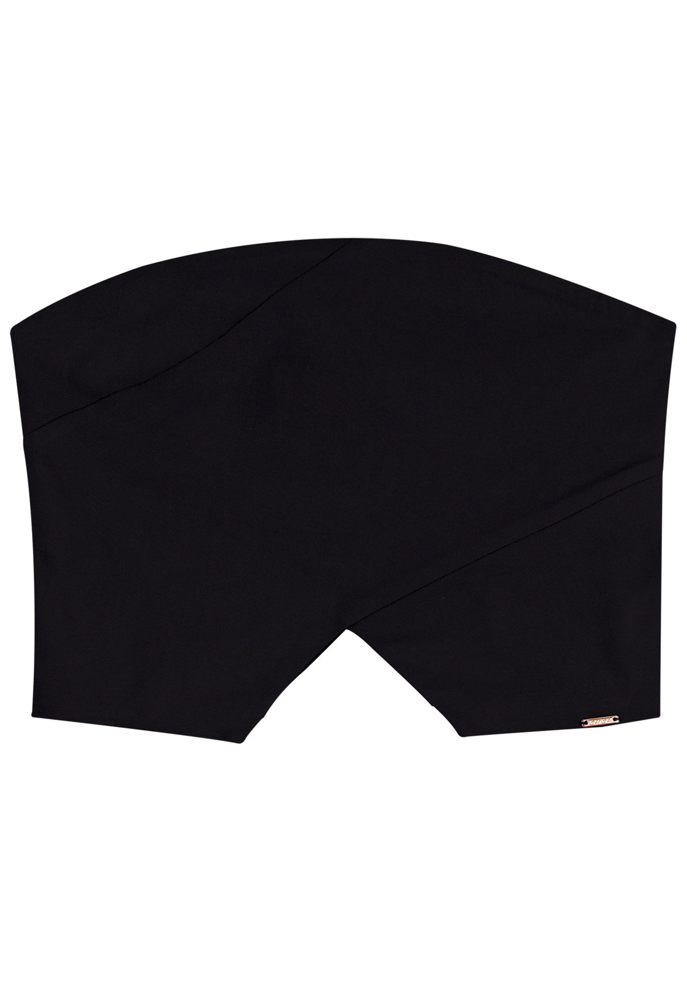 Blusa Cropped Corset Sem Al&ccedil;a, , large.