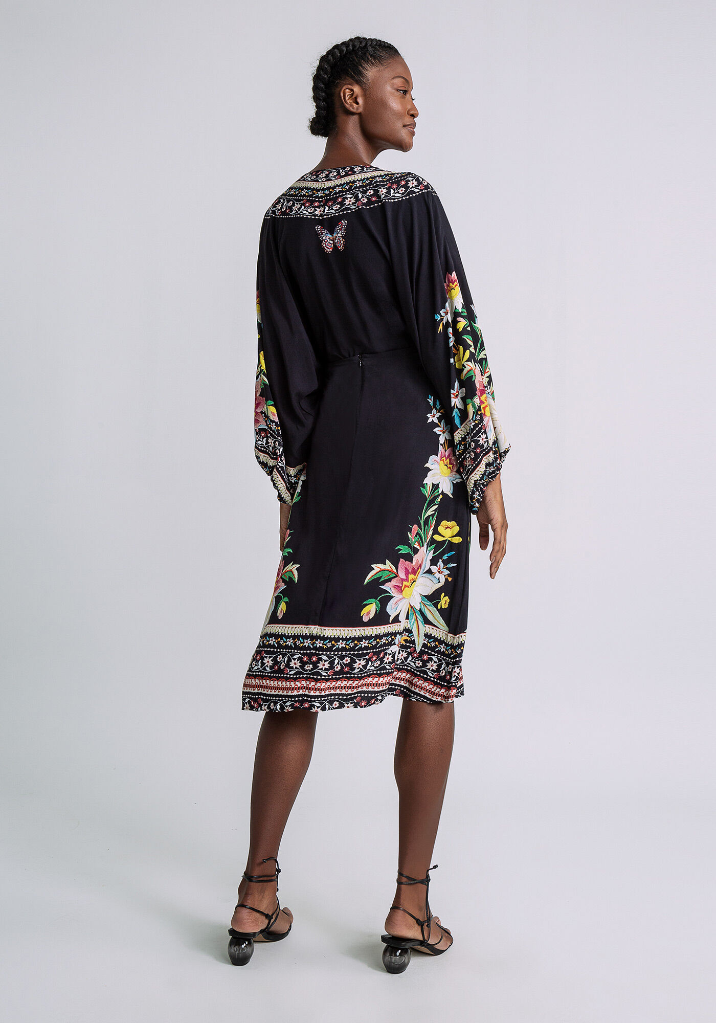 Blusa Manga 3/4 M&aacute;xi Estampa, NOSTALGIA, large.