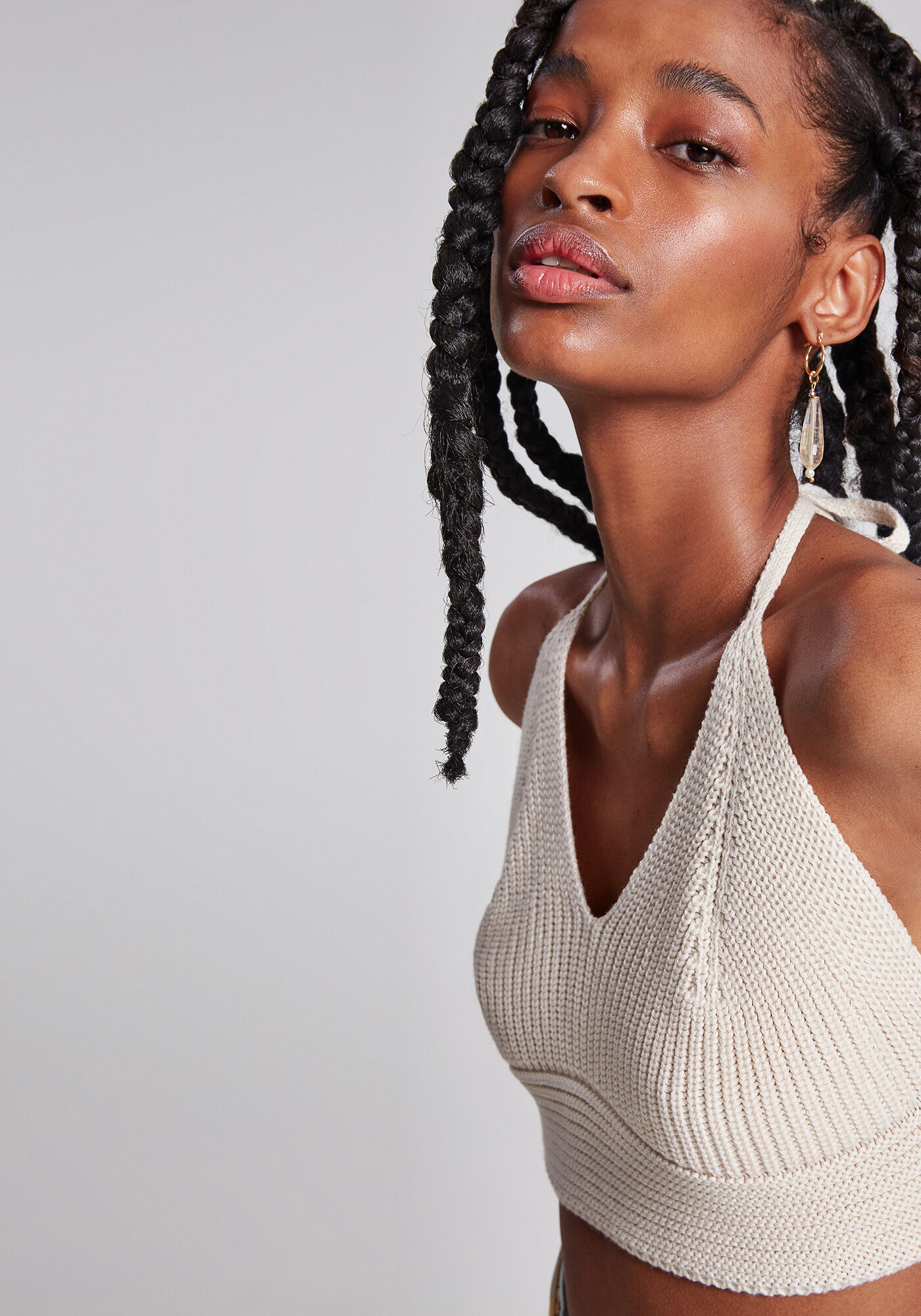 Blusa Frente &Uacute;nica Cropped Tric&ocirc;, , large.