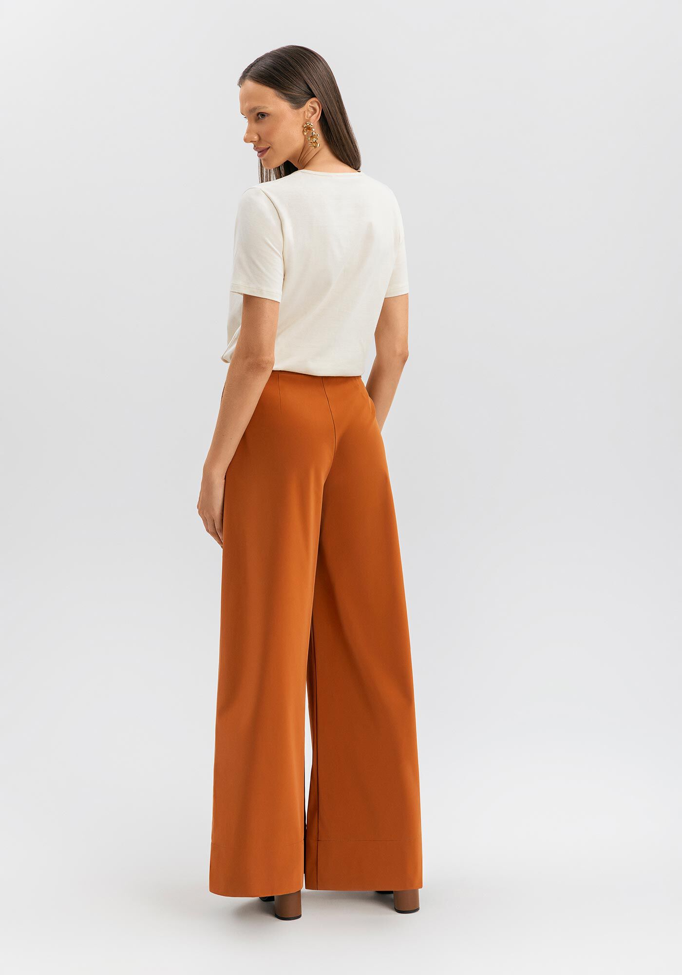 Blusa T-shirt Com Estampa Local Em Malha Penteada De Algod&atilde;o, , large.