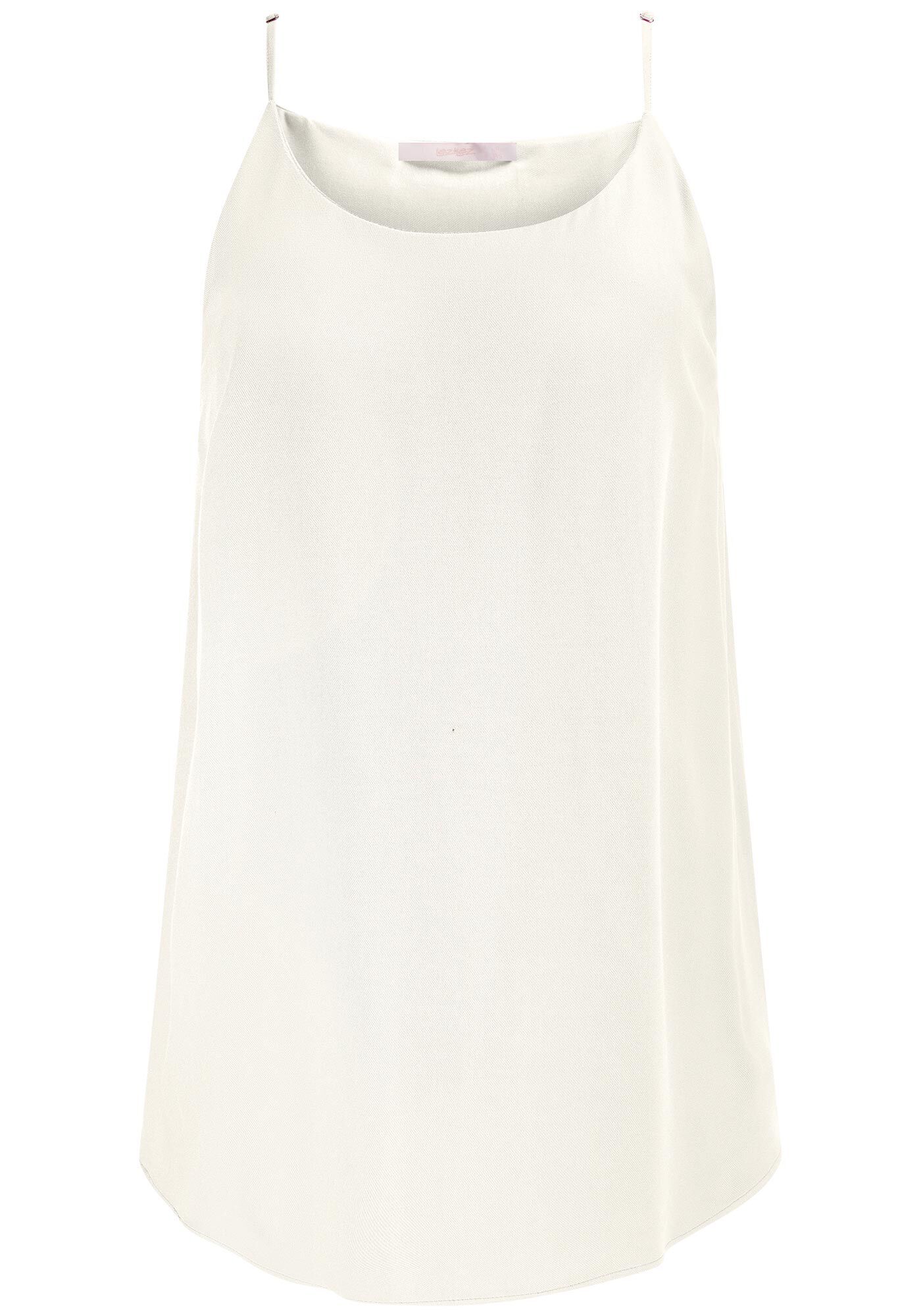 Blusa com Al&ccedil;as em Viscose Minimal, , large.