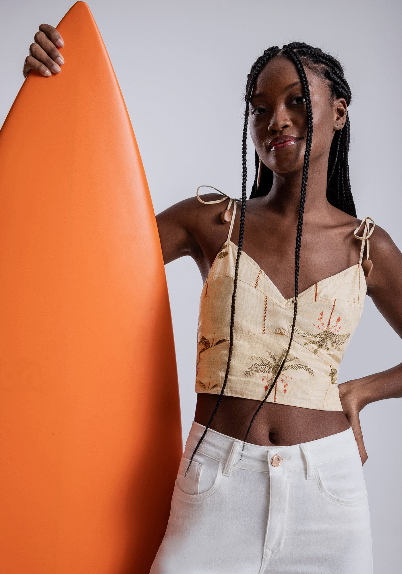 Blusa Cropped Al&ccedil;as e Amarra&ccedil;&atilde;o, ORLA, large.