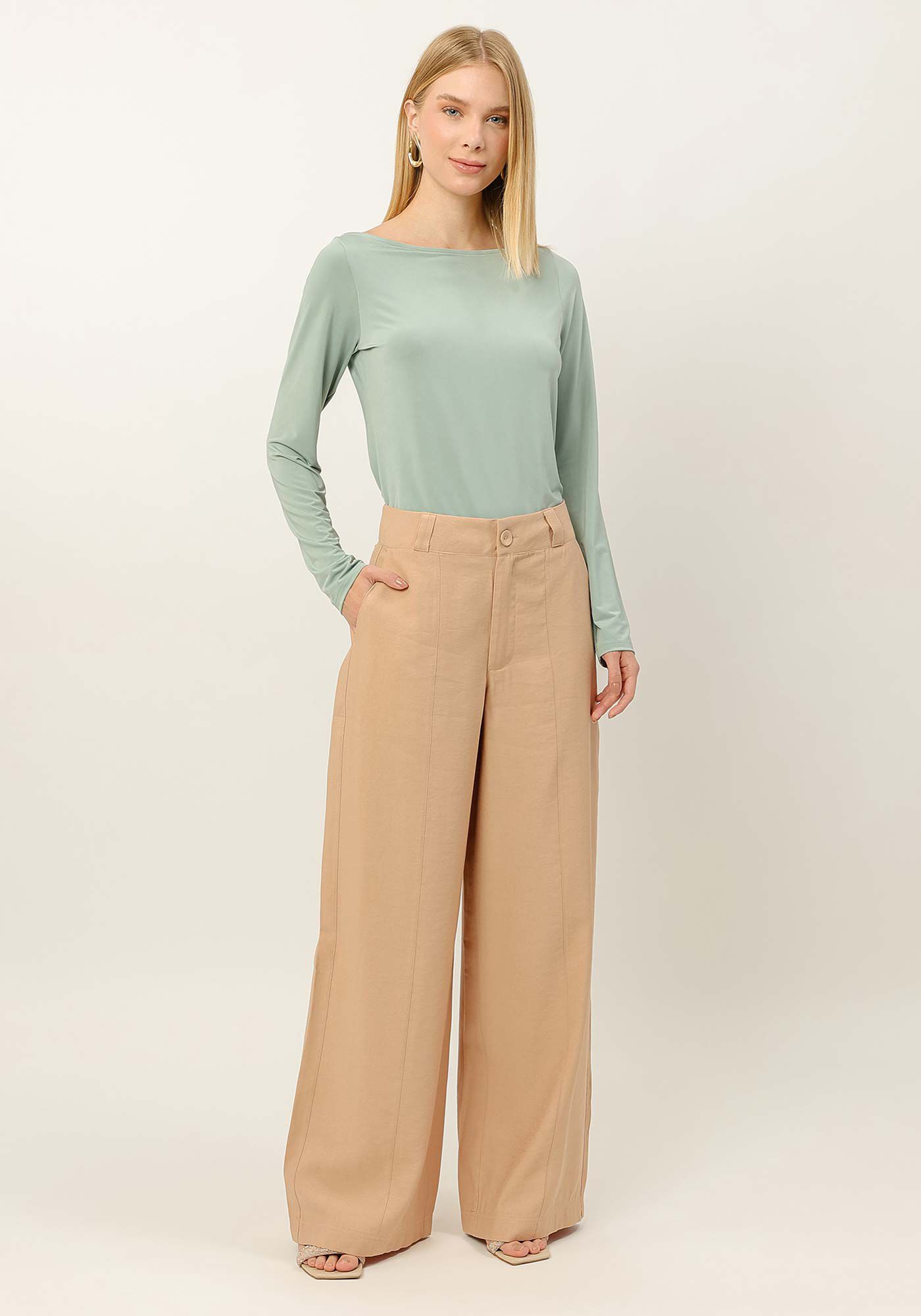 Blusa Manga Longa Basic, , large.