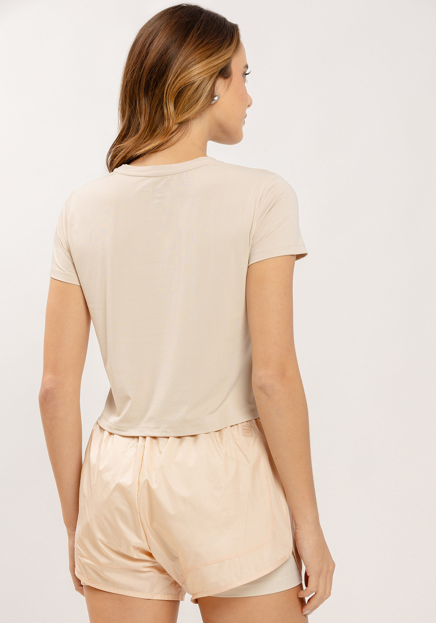 Blusa Manga Curta em Malha Poliamida MOVE Fitness, , large.