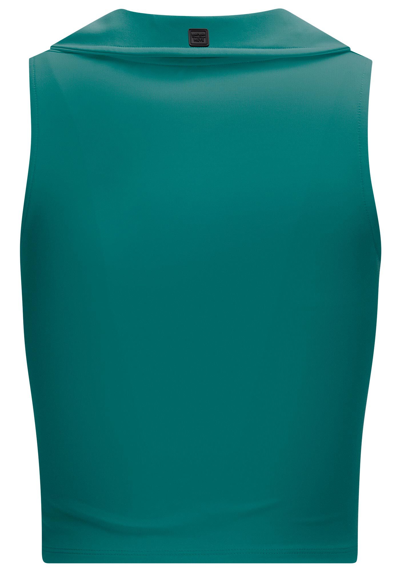 Blusa Polo Cropped MOVE Zero Transpar&ecirc;ncia, VERDE KOLINA, large.