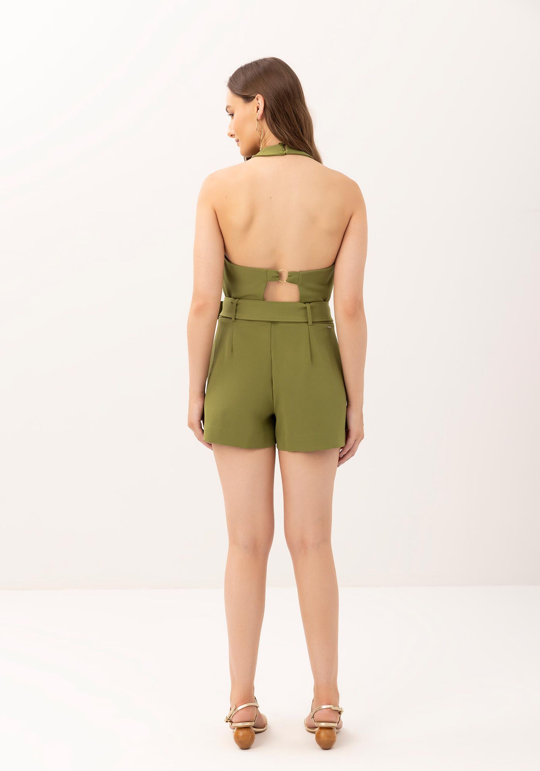 Shorts Saia Alfaiataria com Cinto, . Shorts Saia Alfaiataria com Cinto, , large.