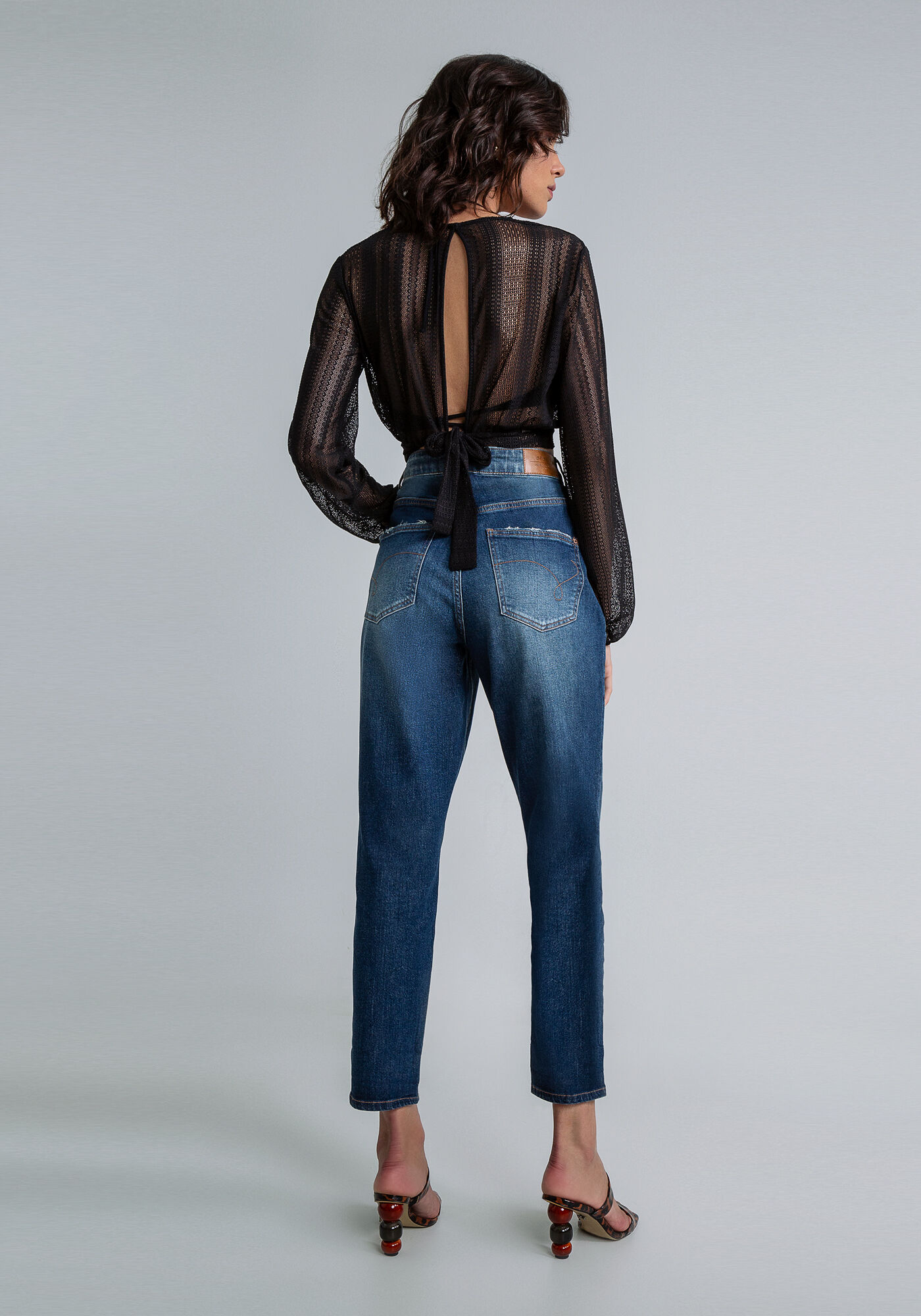 Cal a Jeans Mommy Cropped Lez a Lez