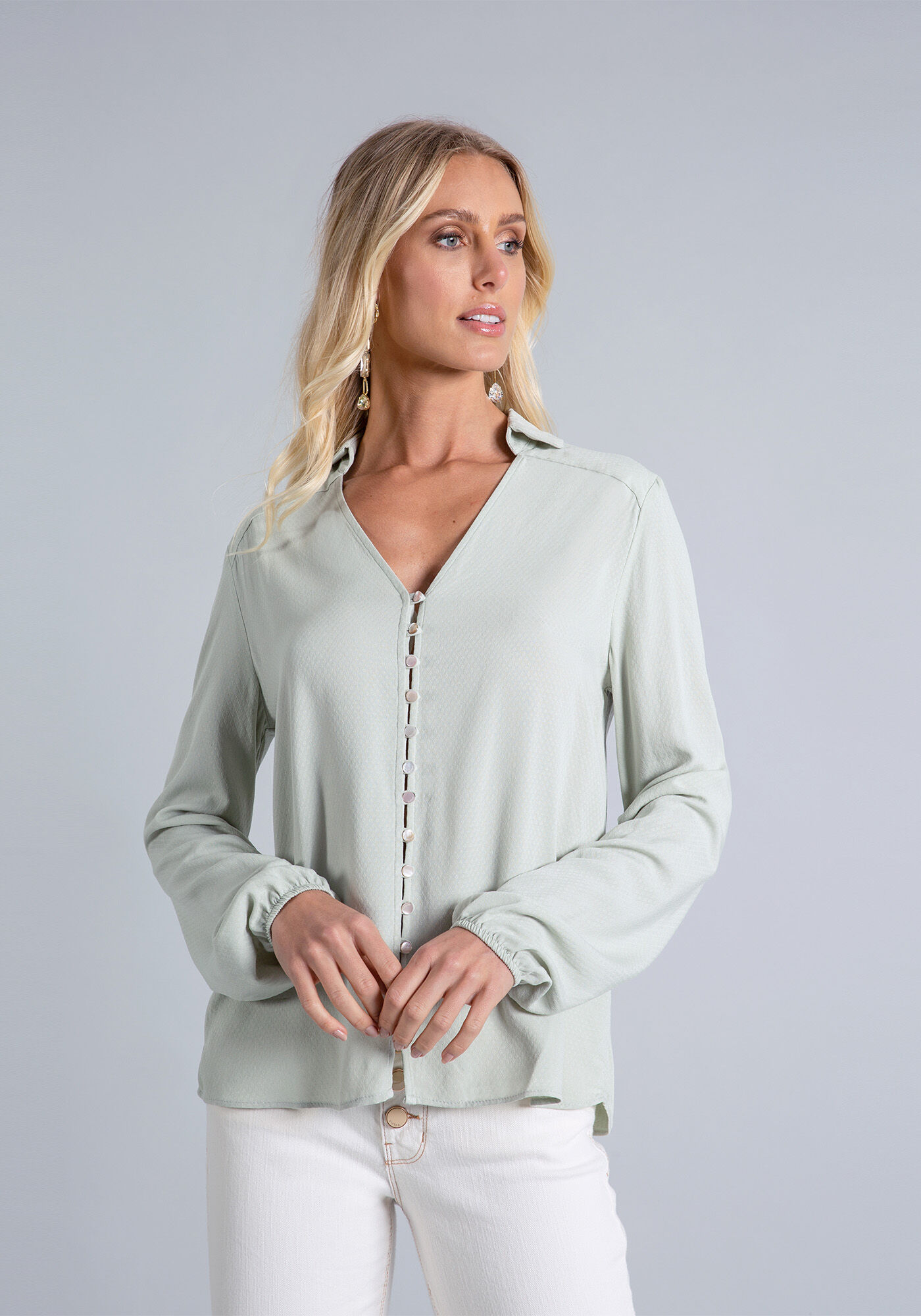 Camisa Manga Longa Ampla, , large.