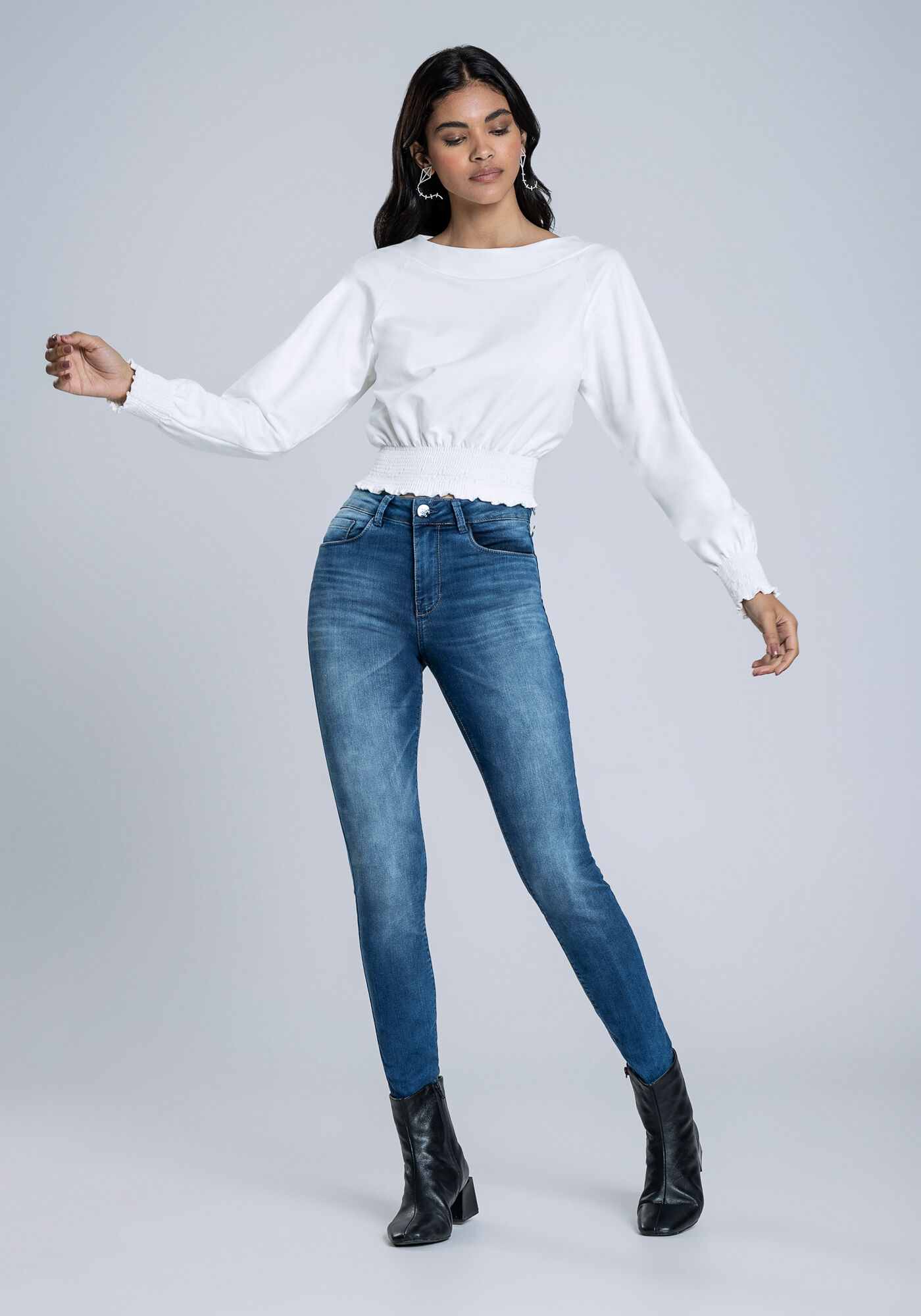 Calça jeans lezalez best sale
