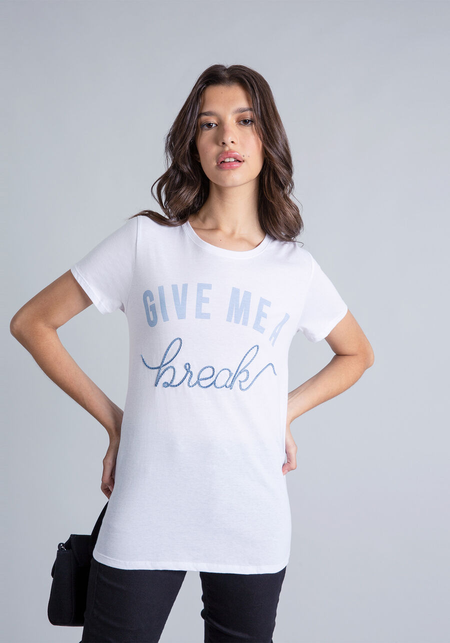 Blusa Estampa e Bordado, . Blusa Estampa e Bordado, , large.