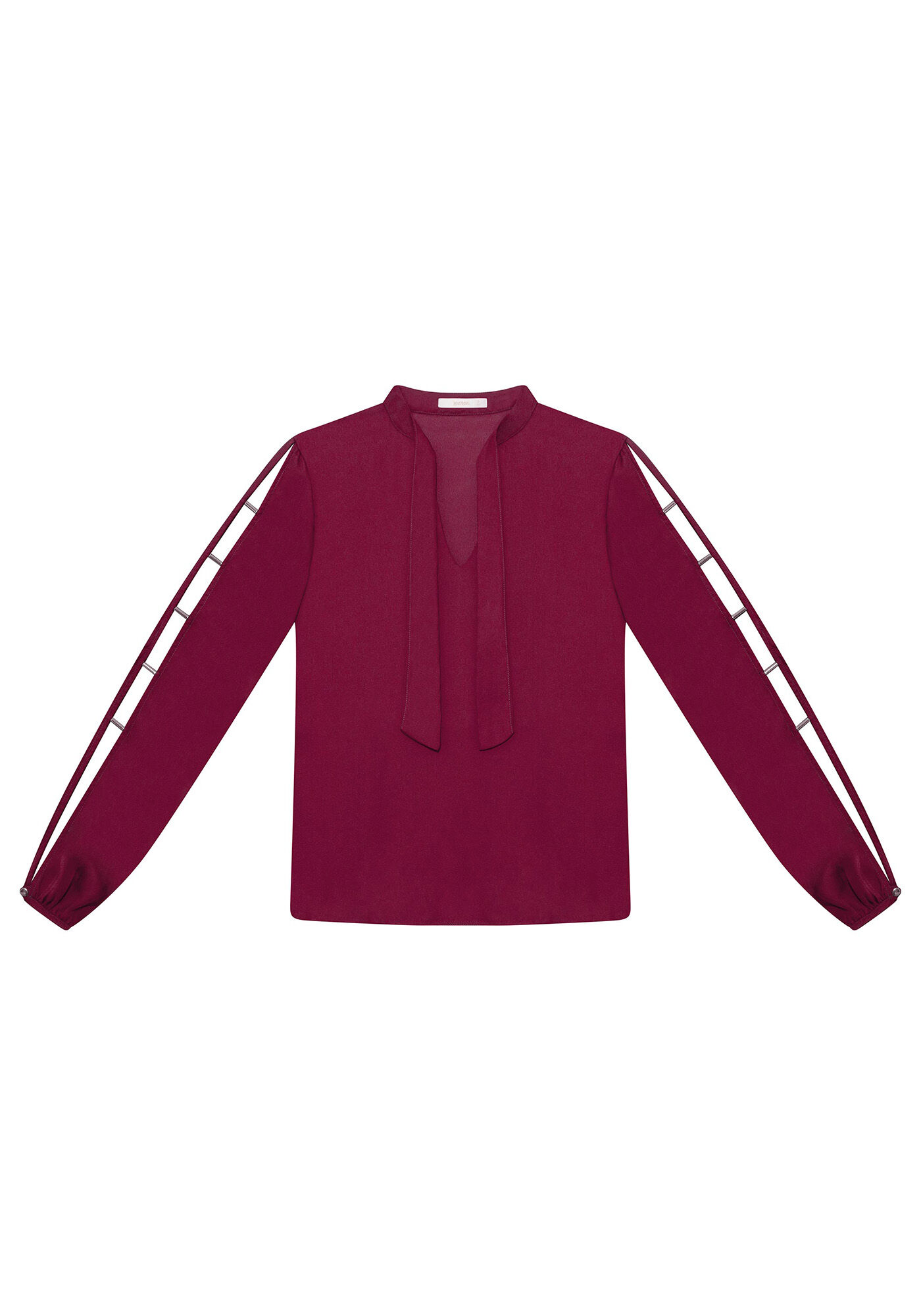 Blusa Manga Longa Recorte, , large.