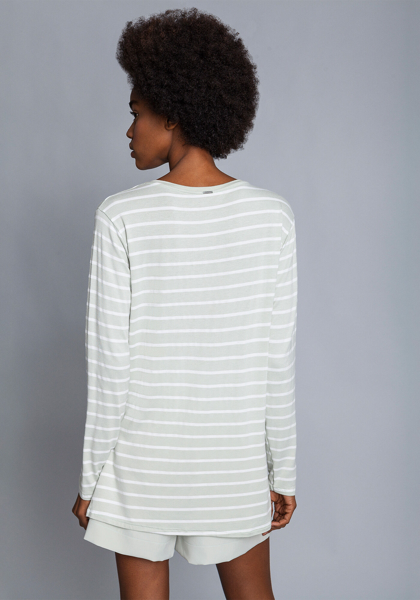 Blusa Manga Longa Listrada, , large.