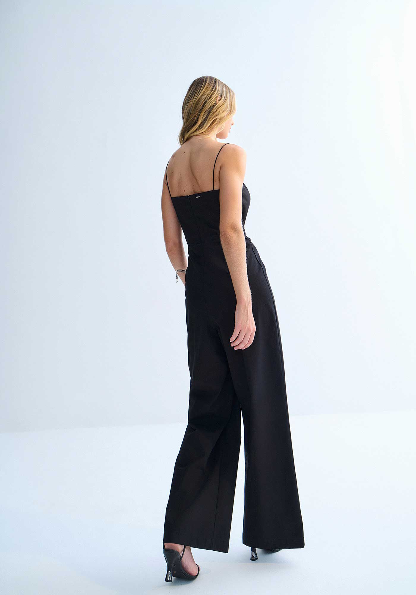 Macac&atilde;o Longo Alfaiataria em Cotton Sarjado com Al&ccedil;as, , large.