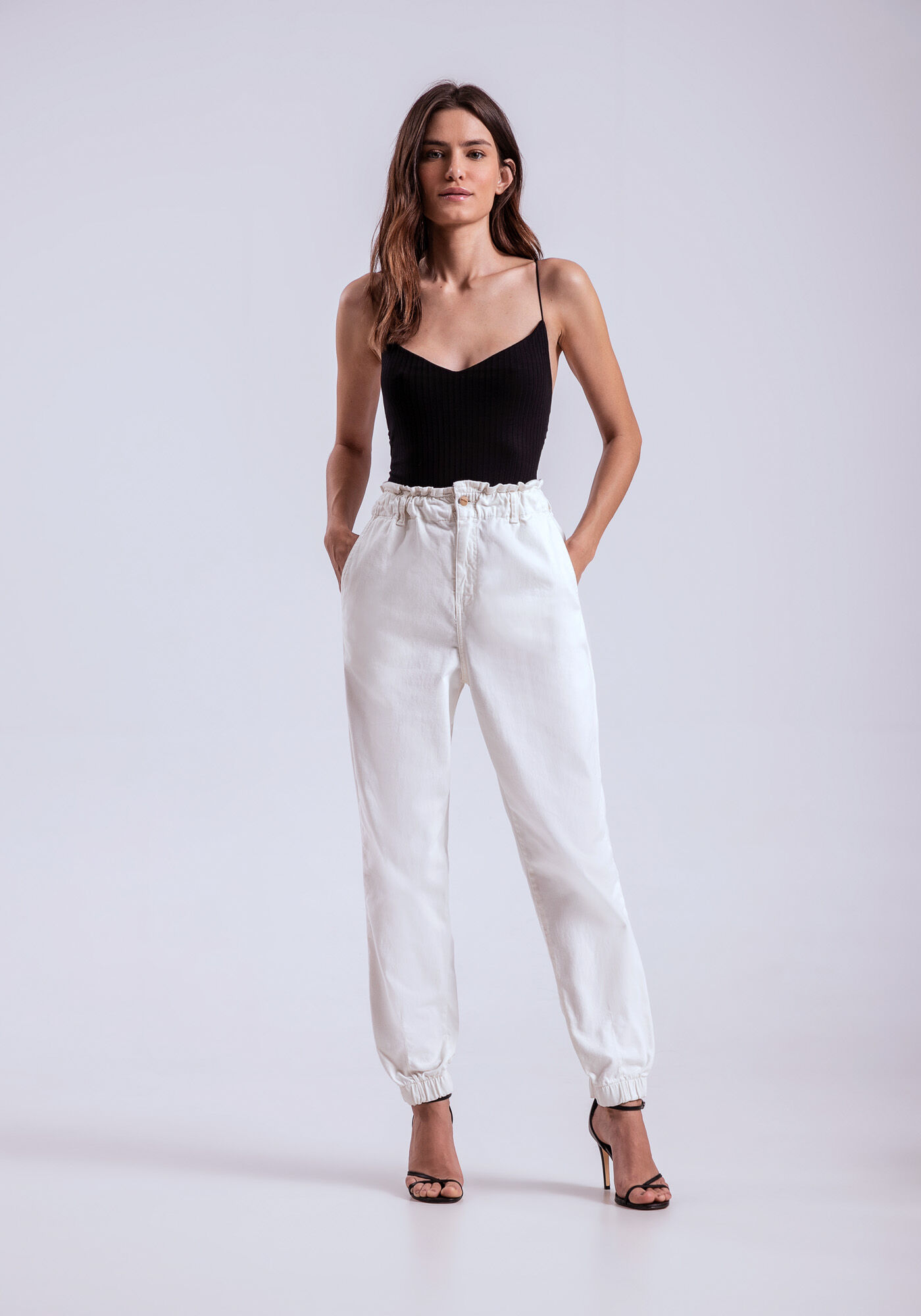 Body Canelado com Costas Abertas, , large.