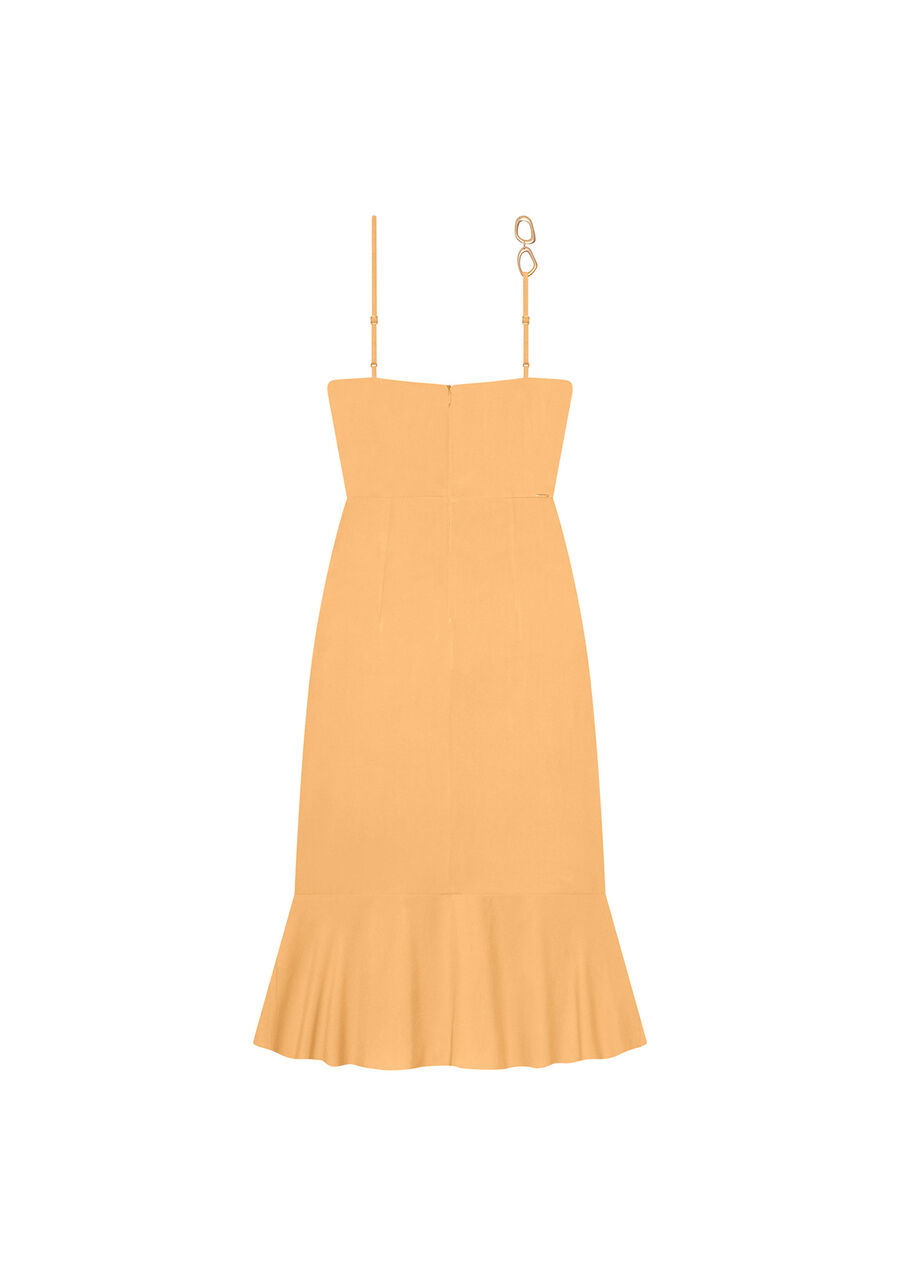 Vestido com Alças Mídi Amarração, . Vestido com Alças Mídi Amarração, , large.