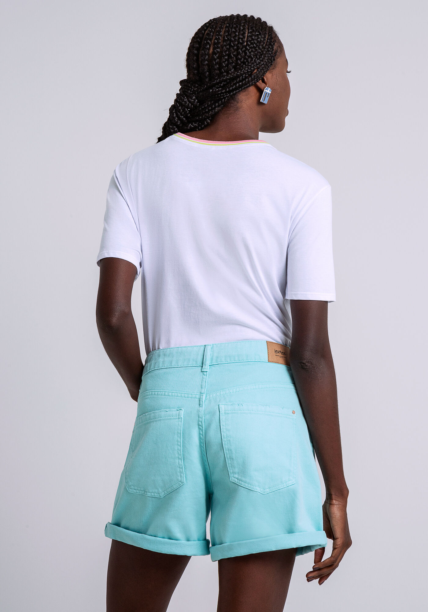 Bermuda Sarja Boyfriend Venice, , large.