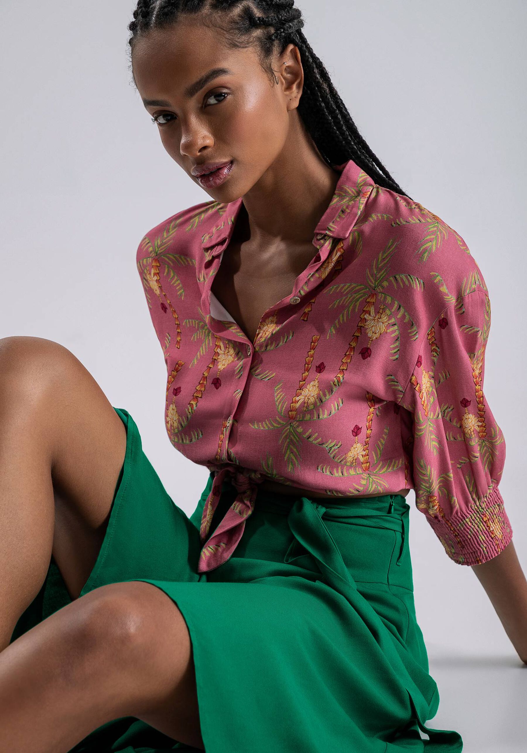 Saia Midi Assimétrica Viscose com Faixa, . Saia Midi Assimétrica Viscose com Faixa, , large.