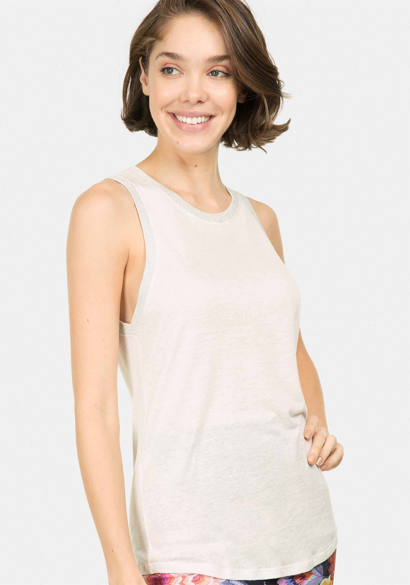 Regata Lurex Lez is More Branco Off White, , large.