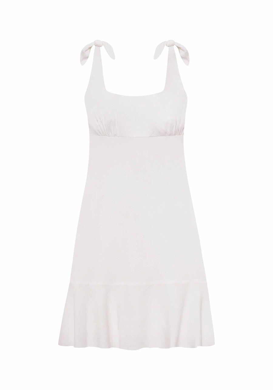 Vestido com Alças Babado Amarelo Caramelo, . Vestido com Alças Babado Amarelo Caramelo, , large.