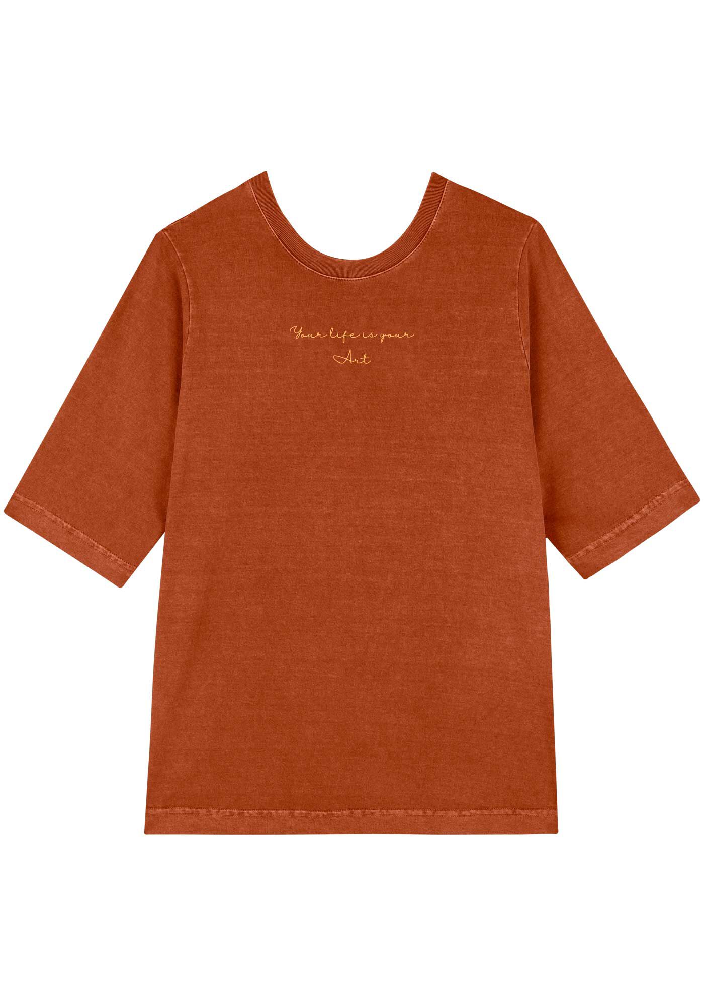 Blusa T-shirt De Mangas Curtas Com Bordado Em Fio De Lurex, , large.