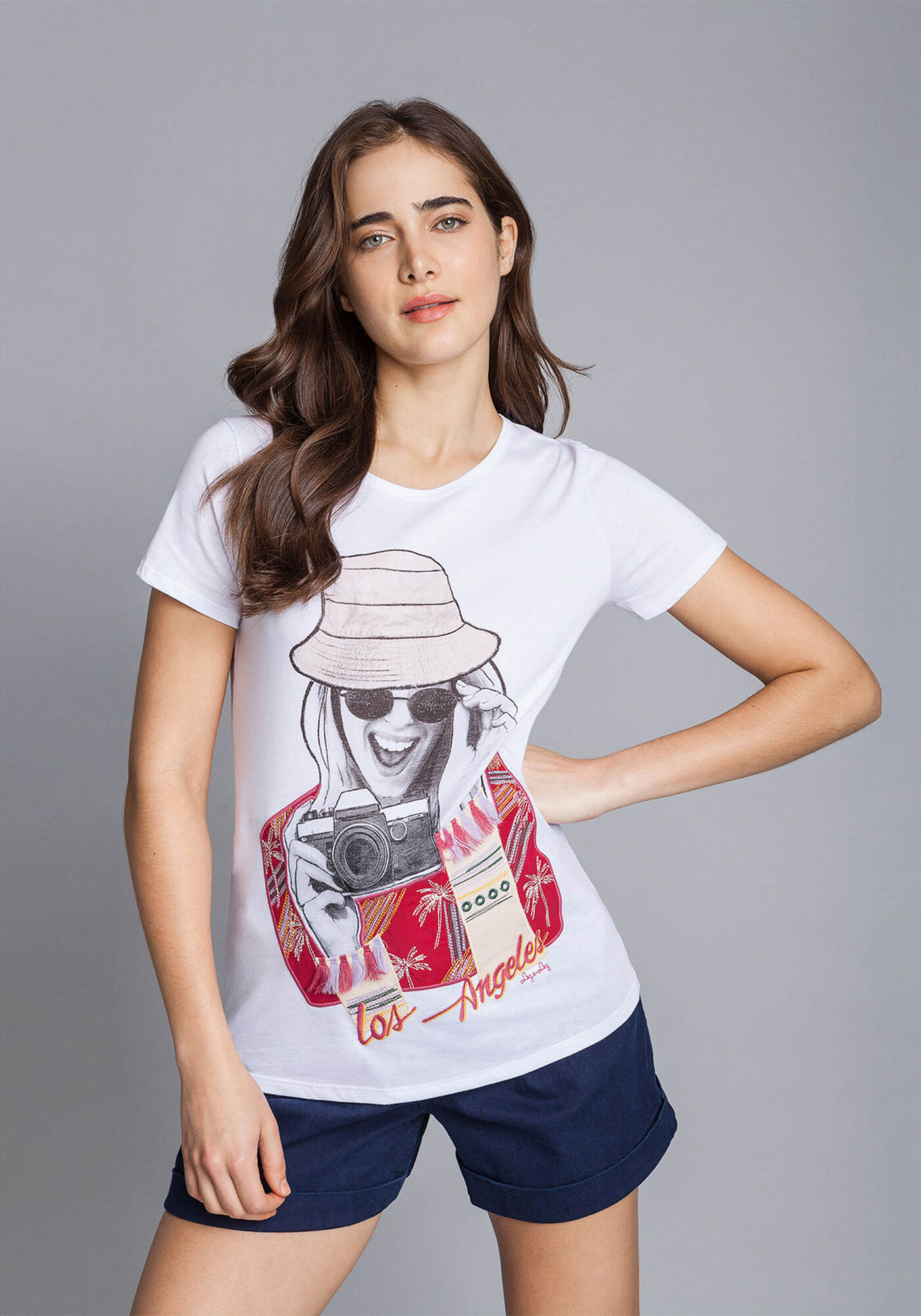 Blusa Estampa e Bordado, , large.