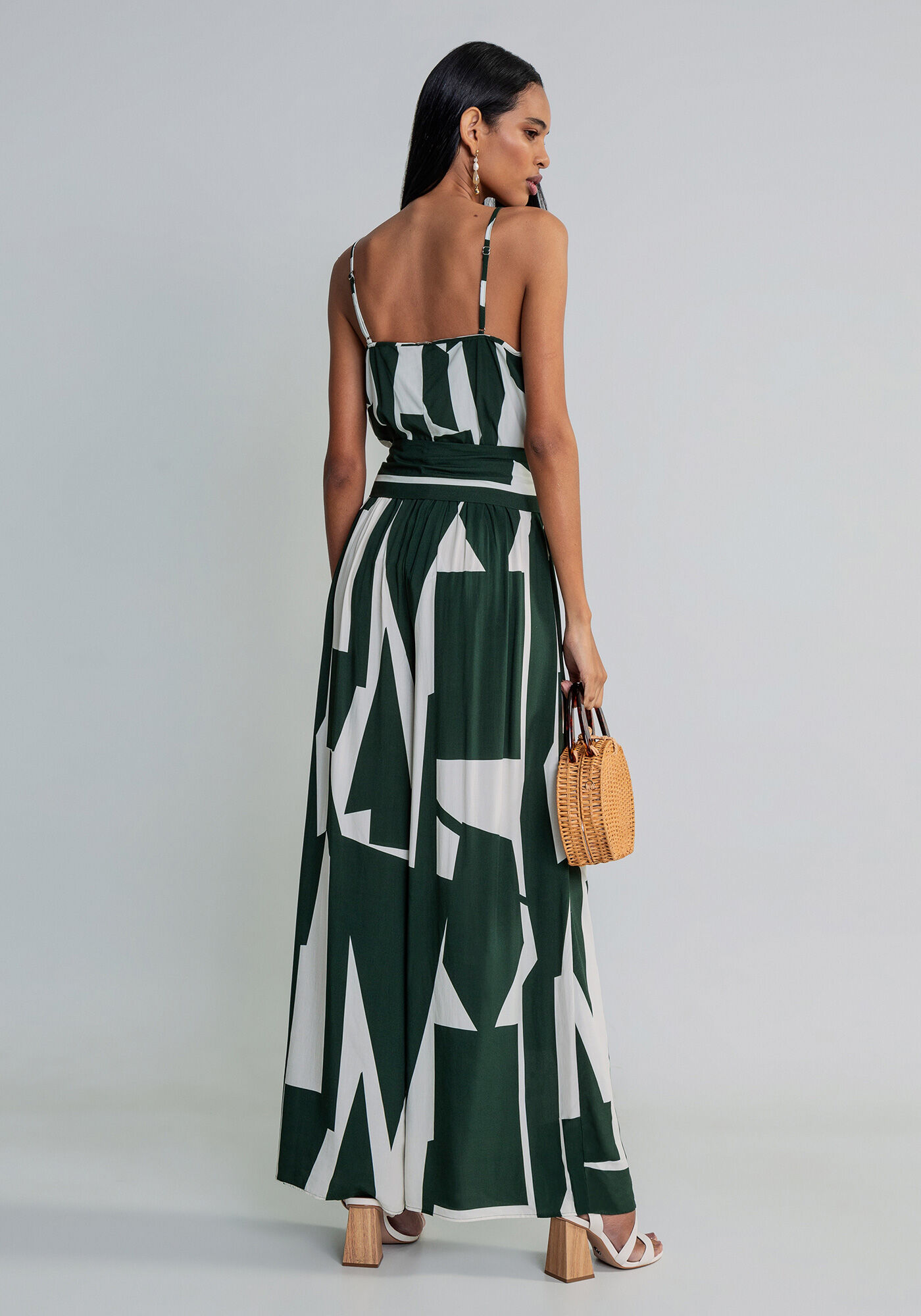 Body com Al&ccedil;as Decote V Estampa, MANGUE, large.