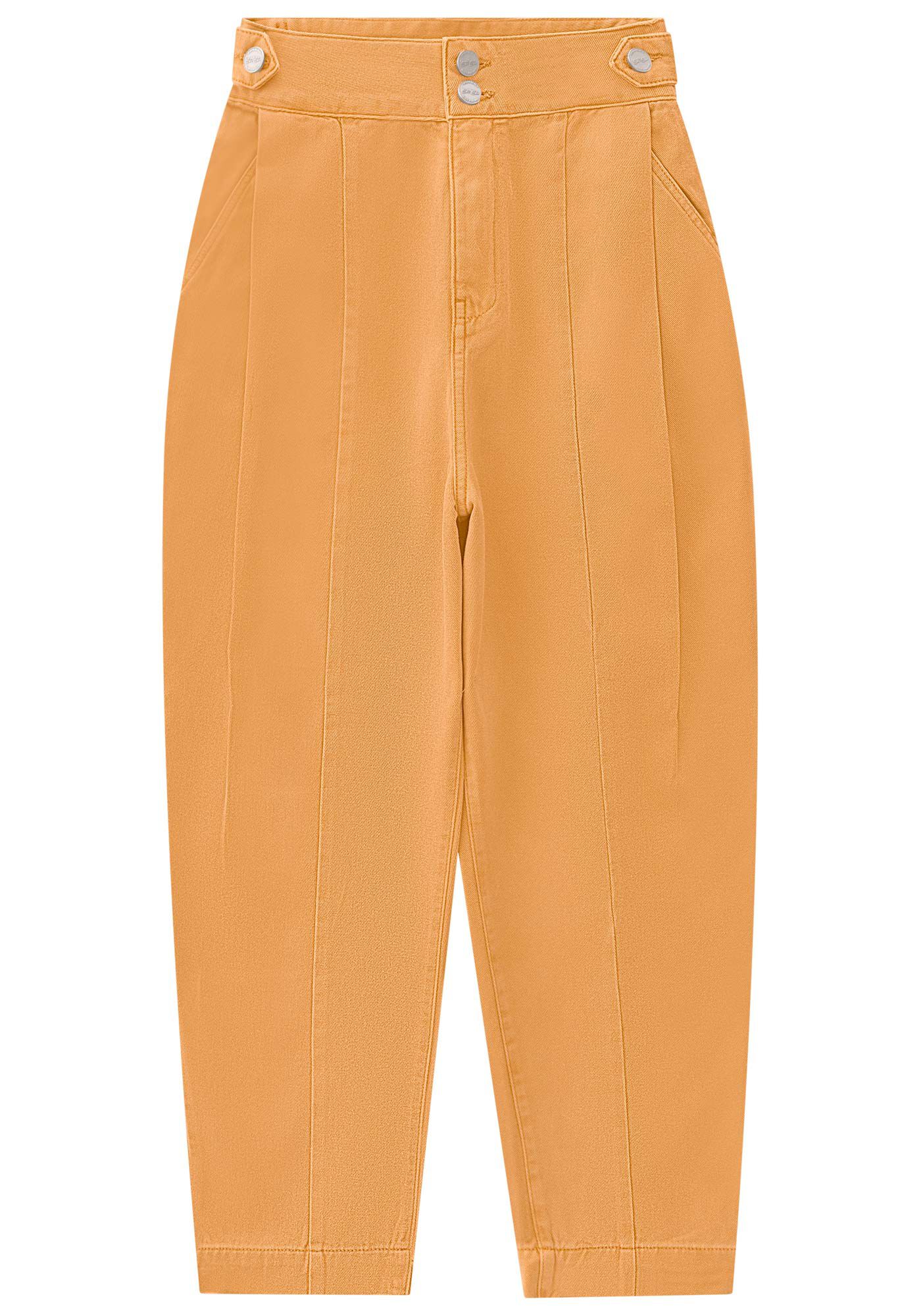 Cal&ccedil;a Sarja Alfaiataria Reta com Cintura Alta, , large.