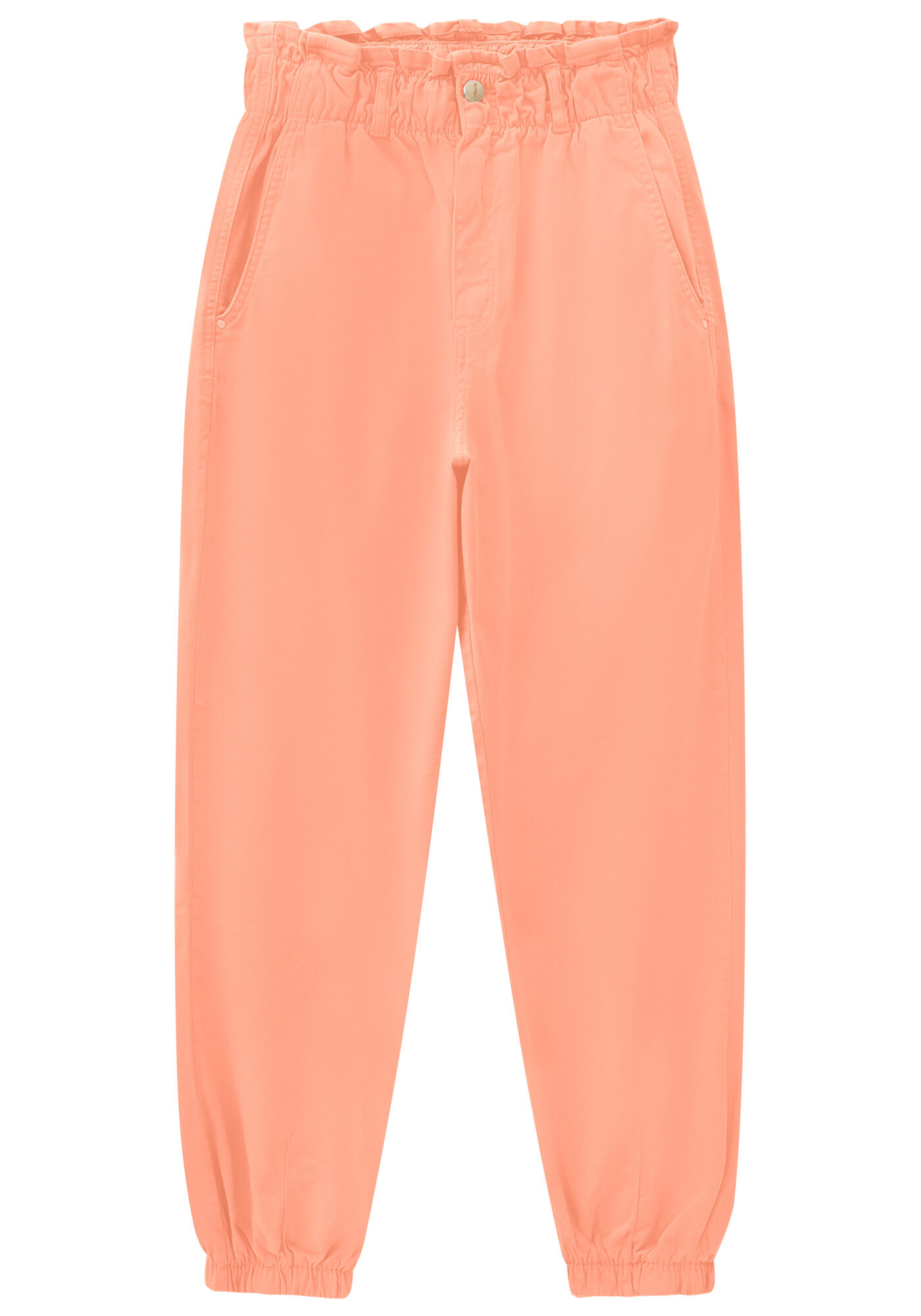 Cal&ccedil;a Sarja Jogging Cropped Cintura M&eacute;dia, , large.