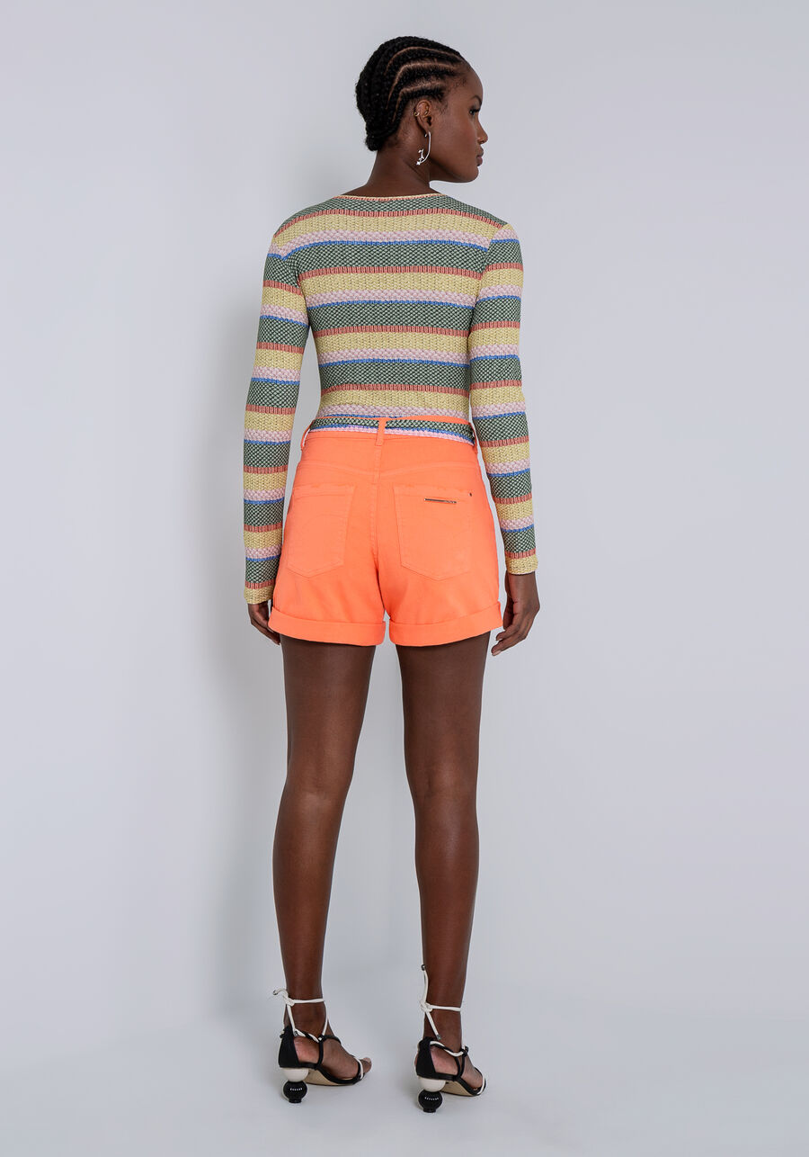 Bermuda Sarja Boyfriend Venice com Faixa, . Bermuda Sarja Boyfriend Venice com Faixa, , large.