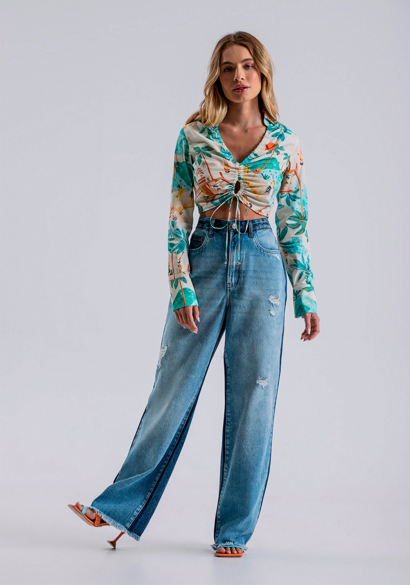 Calça store da lezalez
