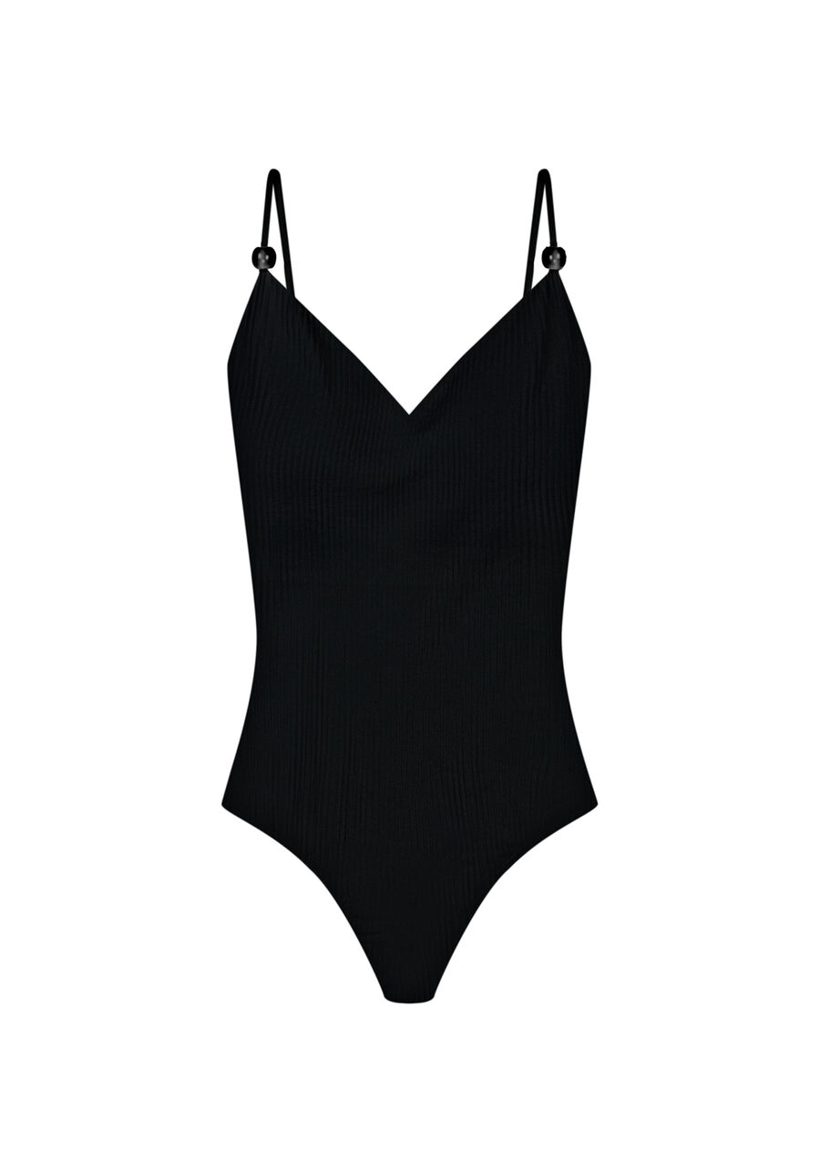 Body com Alças Detalhe Aviamento, PRETO. Body com Alças Detalhe Aviamento, PRETO, large.