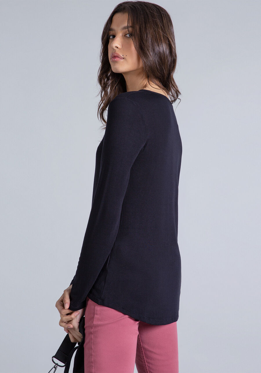 Blusa Manga Longa Básica, . Blusa Manga Longa Básica, , large.