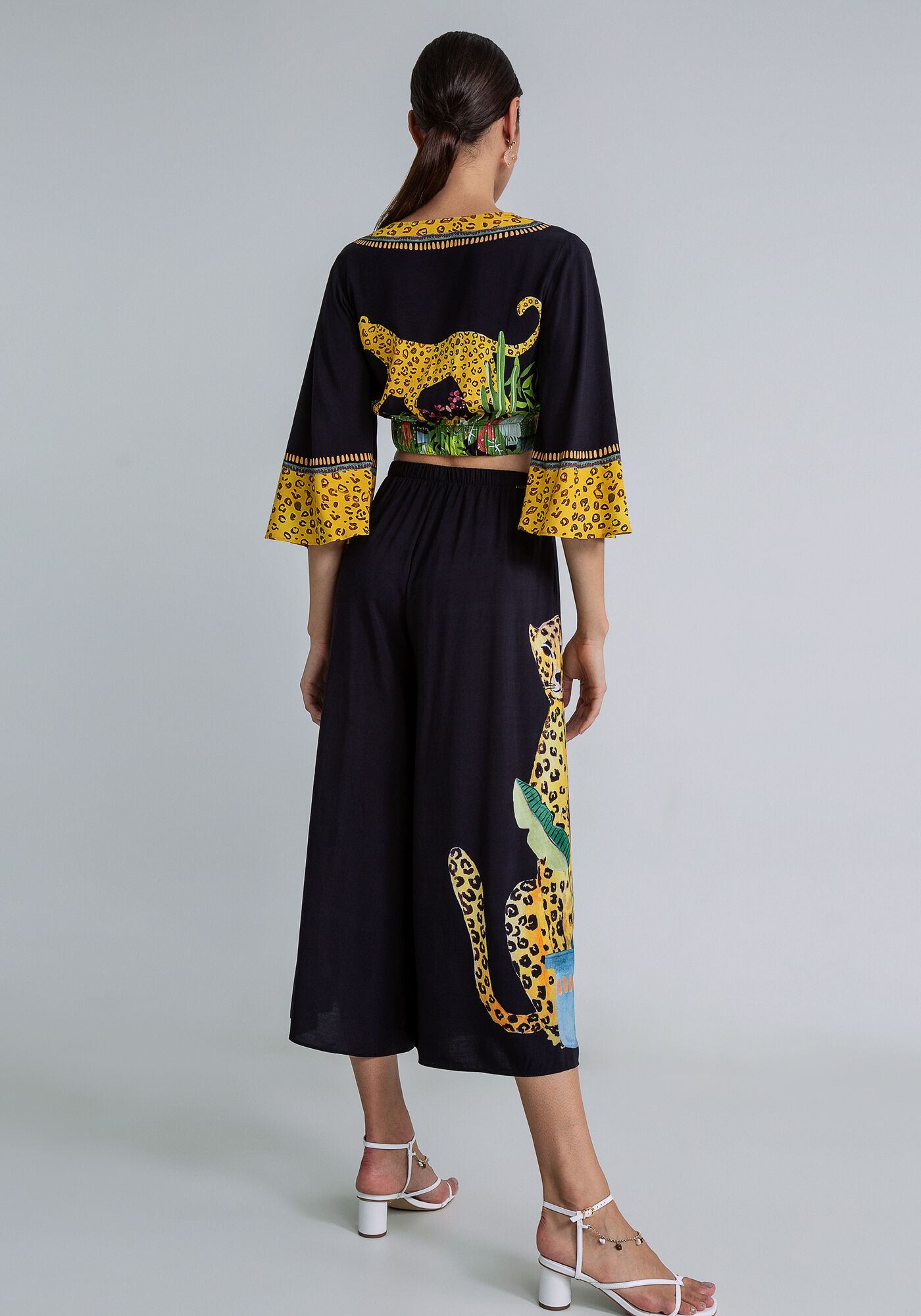 Cal&ccedil;a Pantacourt Cintura M&eacute;dia, INSTINTO, large.