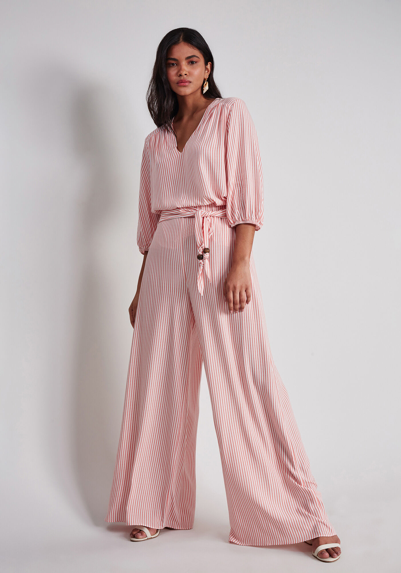 Cal&ccedil;a Pantalona com Cinto Estampa, , large.