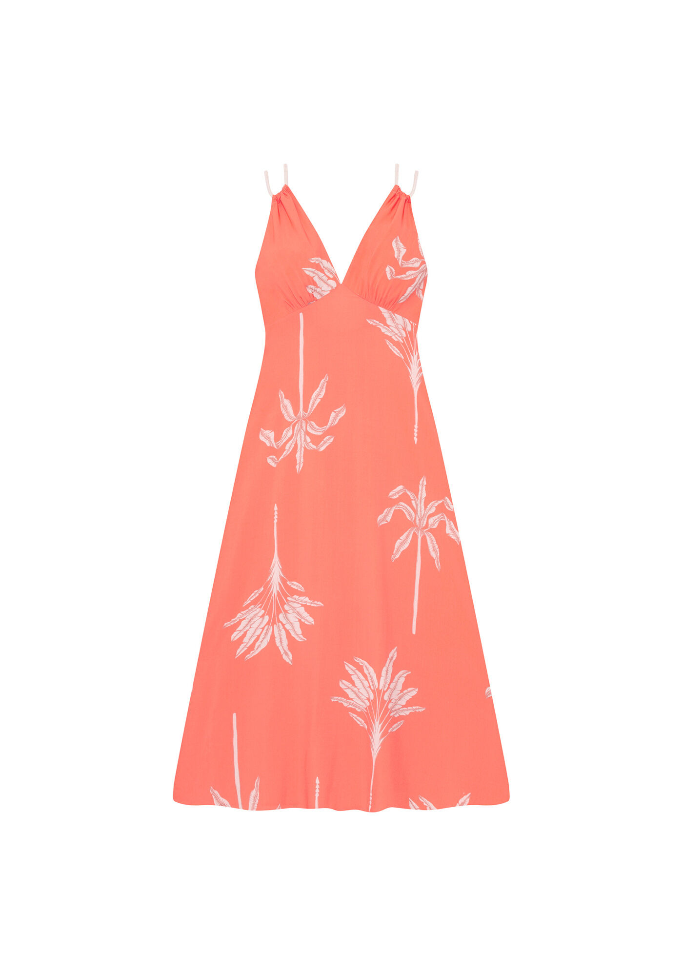 Vestido com Al&ccedil;as M&iacute;di Estampa, , large.