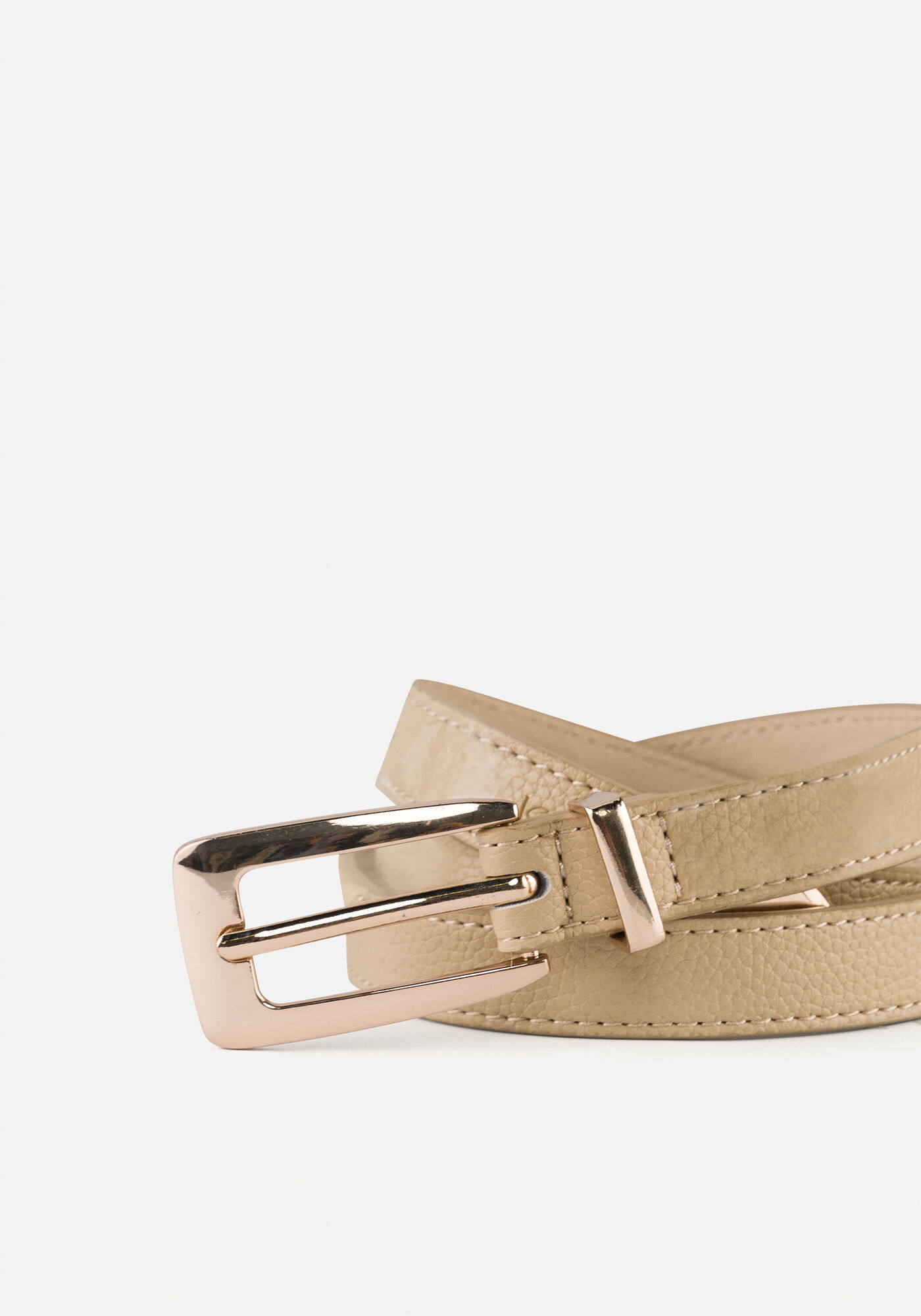 Cinto De Quadril Com Fivela E Ponteira Em Metal, BEGE ALIEN, large.