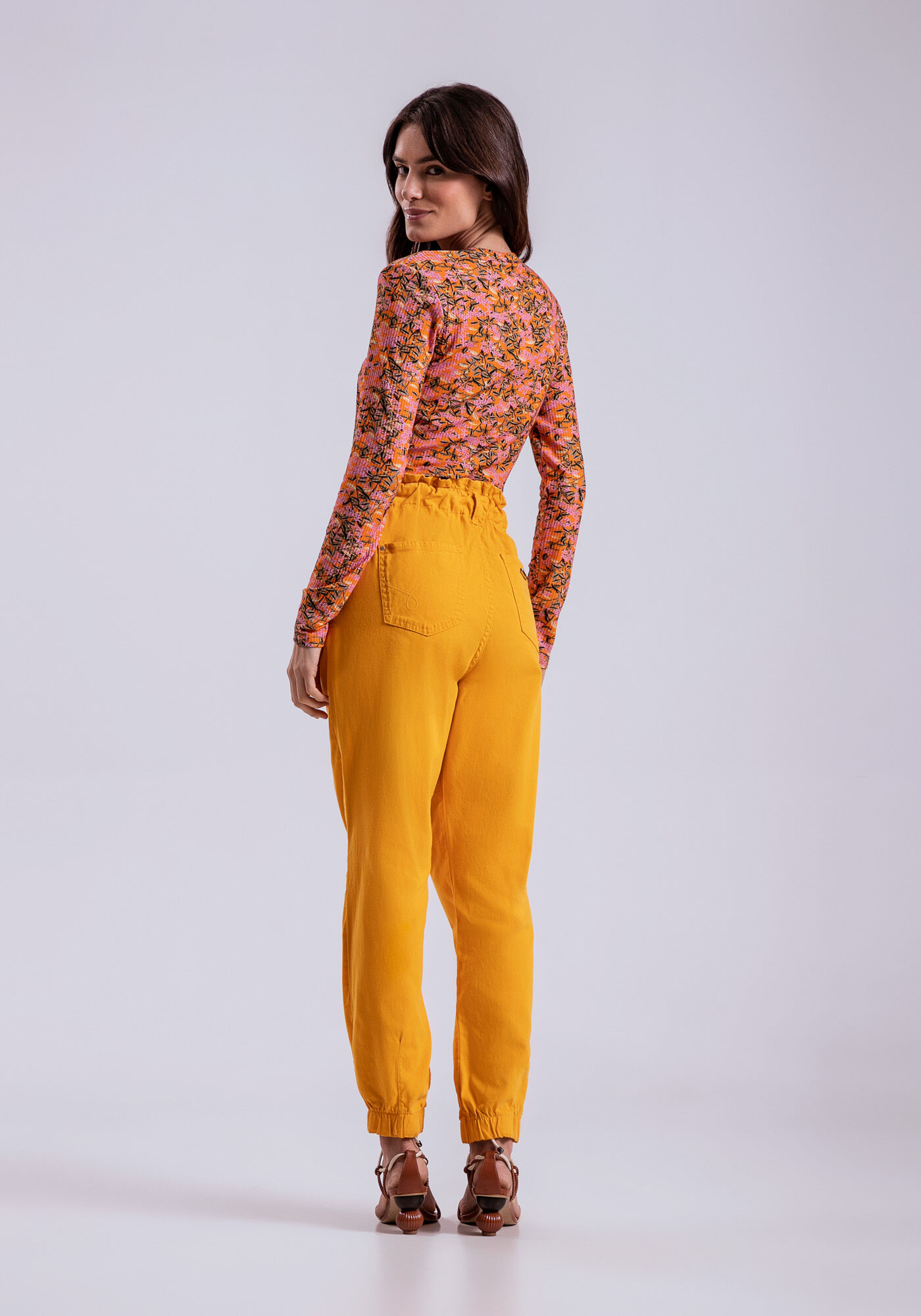 Cardigan Cropped Canelado com Top, , large.