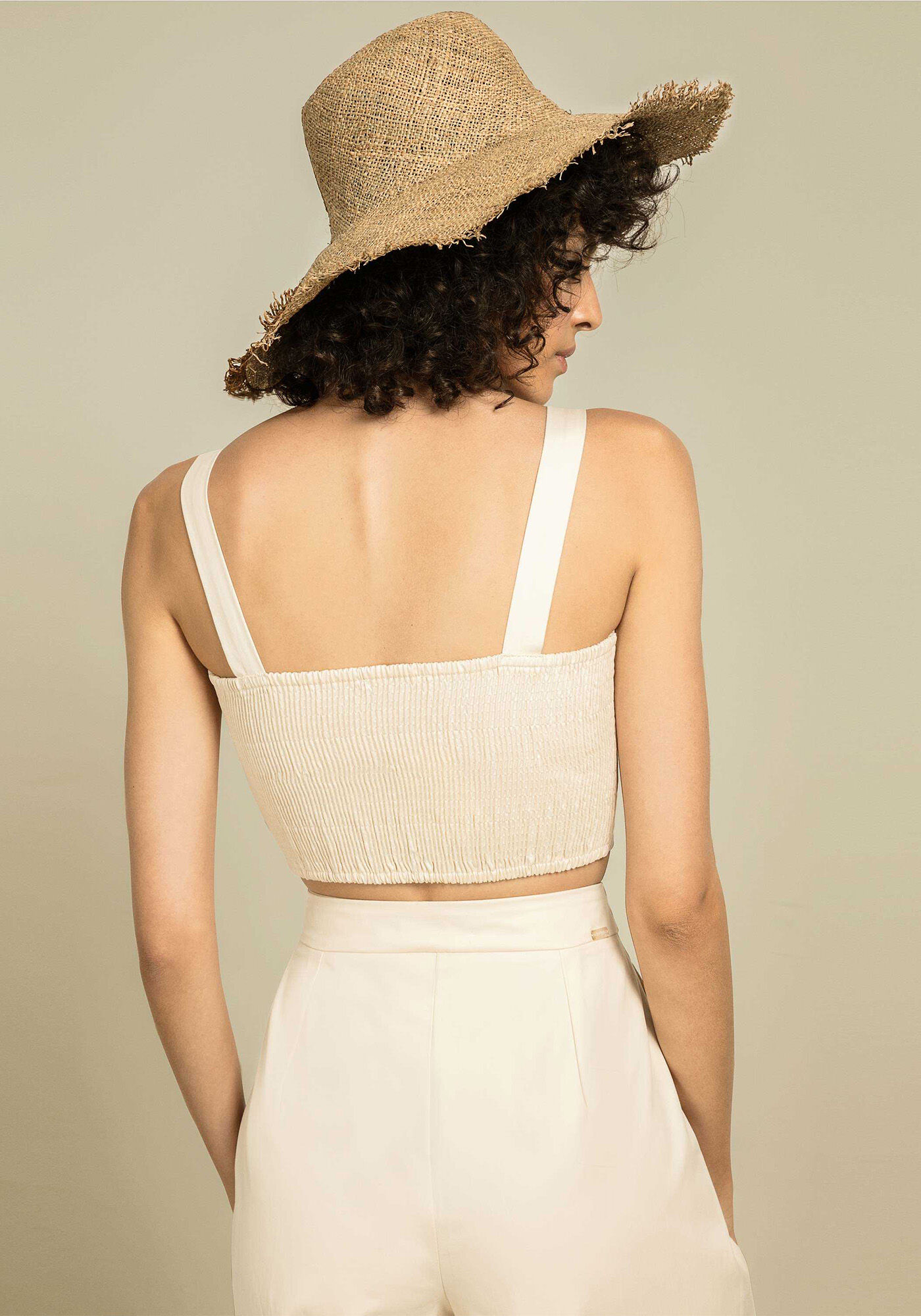 Blusa com Al&ccedil;as Cropped, , large.