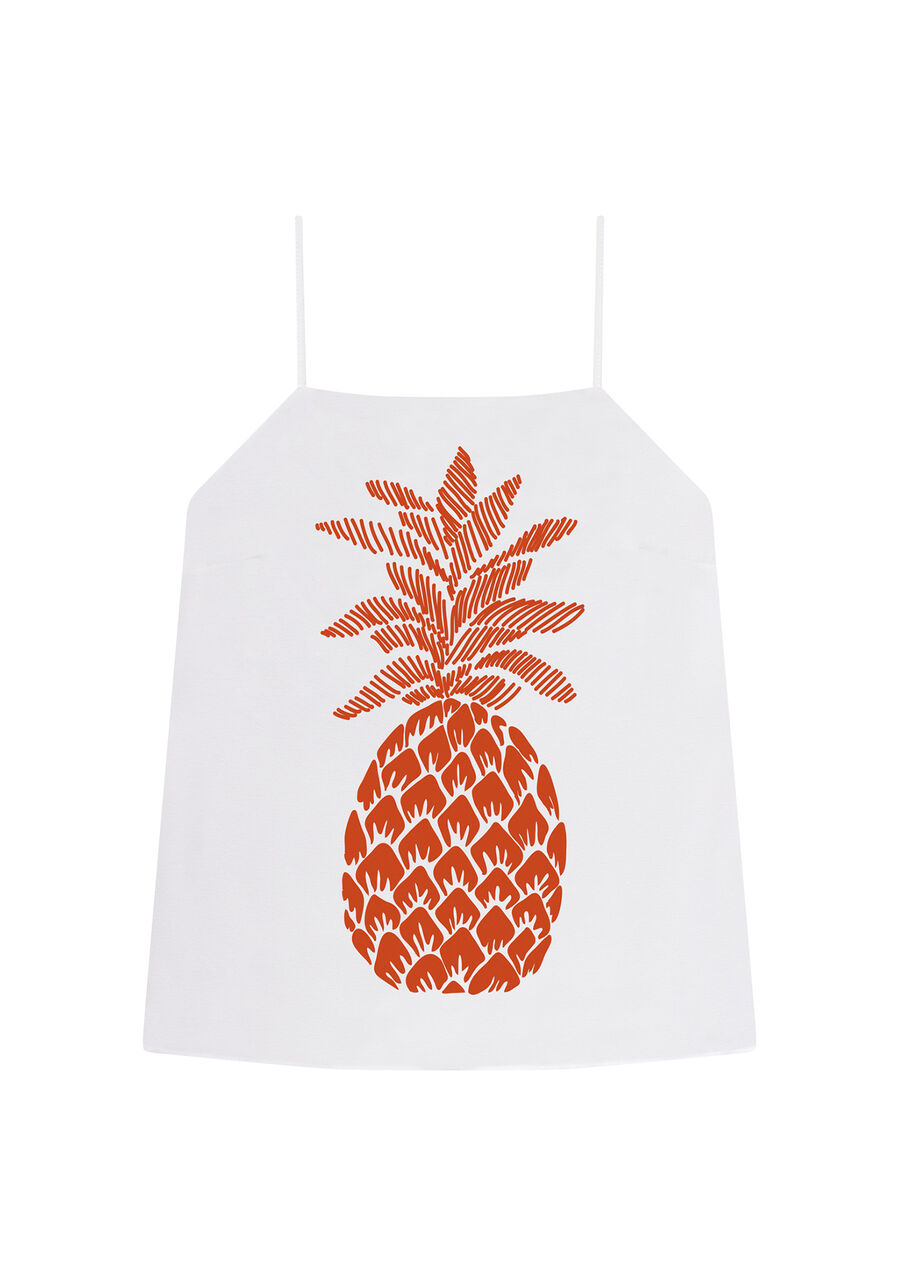 Blusa com Alças Estampa, . Blusa com Alças Estampa, , large.