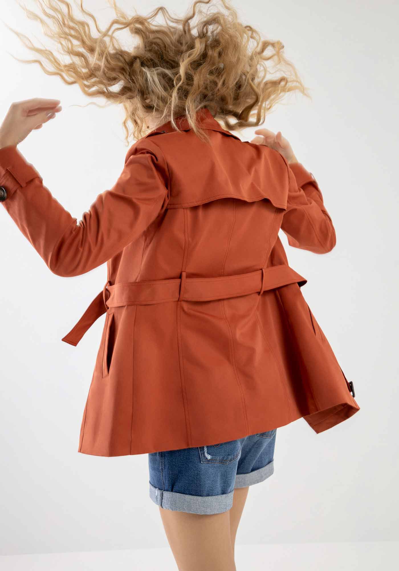 Trench Coat Alongado com Cinto, , large.