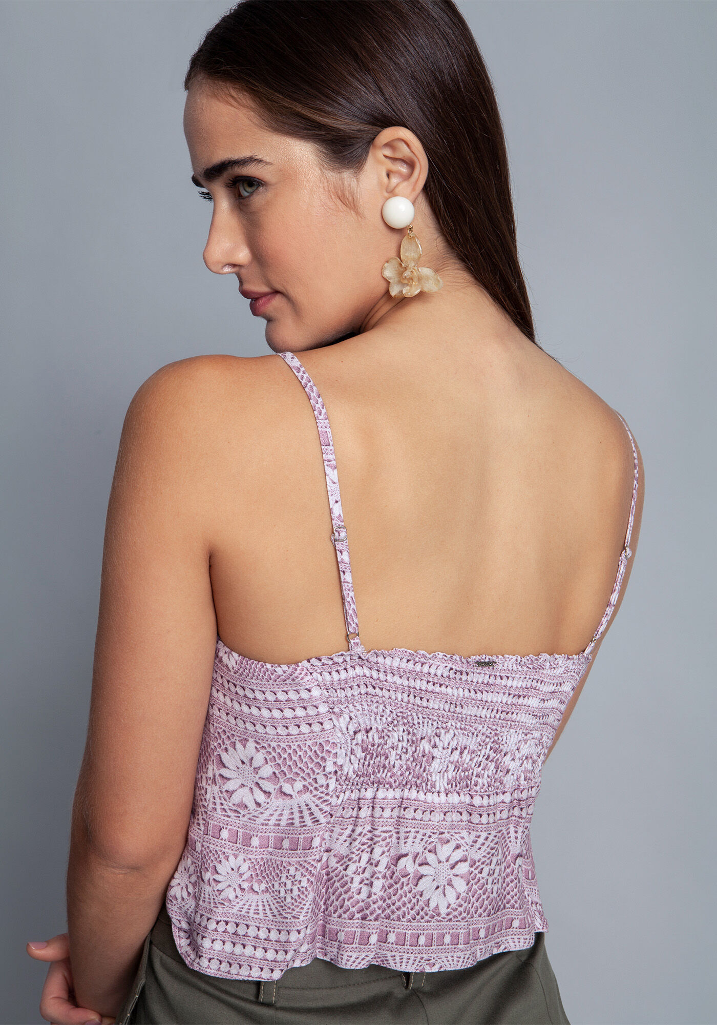 Blusa Tecido Crepe Siena Cropped, , large.