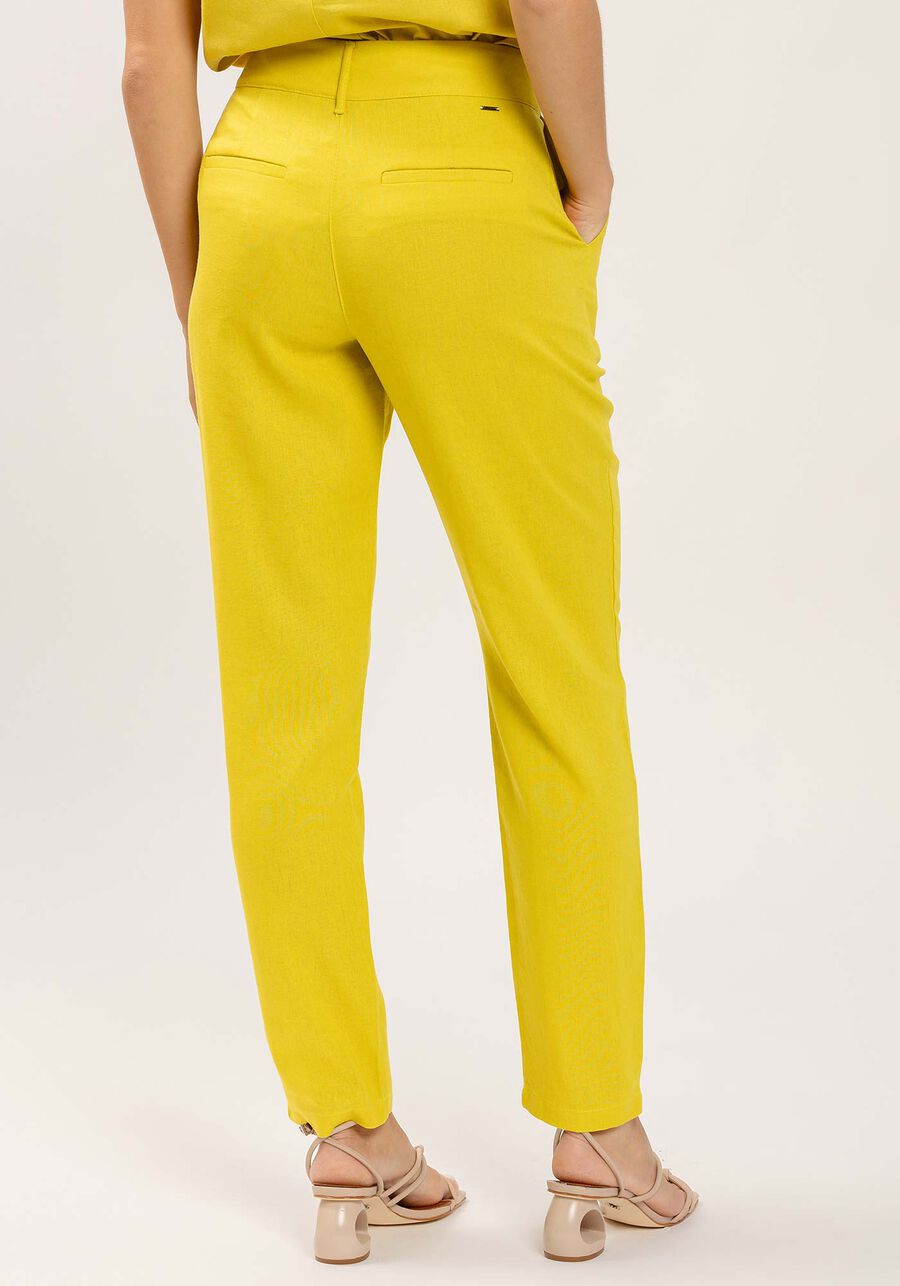 Calça Carrot em Linho Alfaiataria, . Calça Carrot em Linho Alfaiataria, , large.