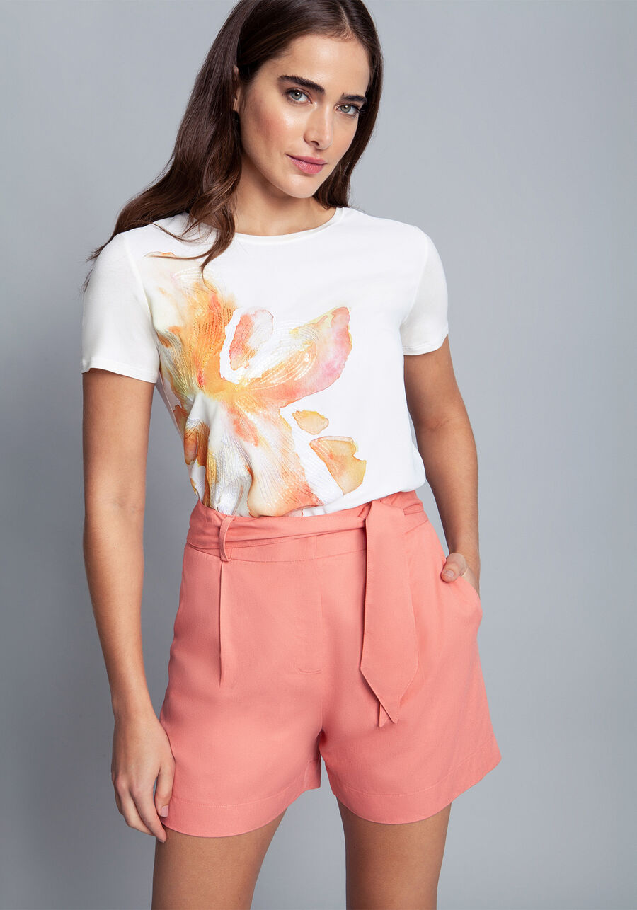 Shorts Tecido Velurd Unicolor, . Shorts Tecido Velurd Unicolor, , large.