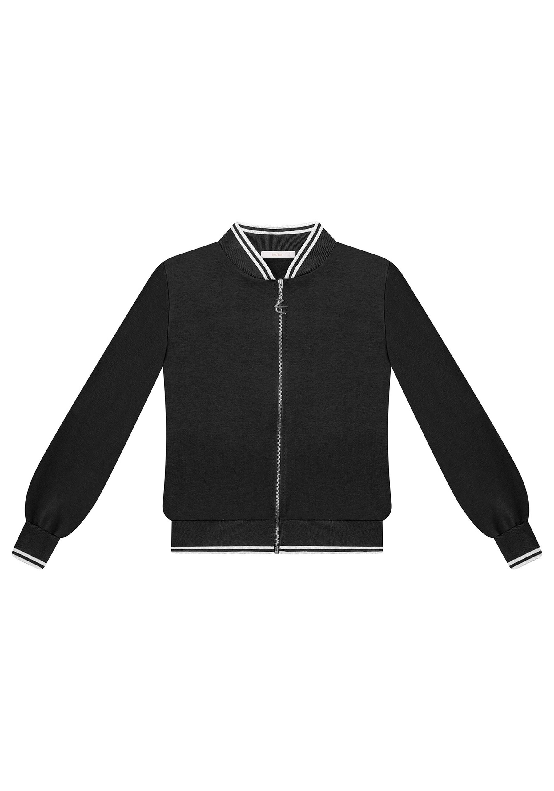 Jaqueta Bomber Retilínea, . Jaqueta Bomber Retilínea, , large.
