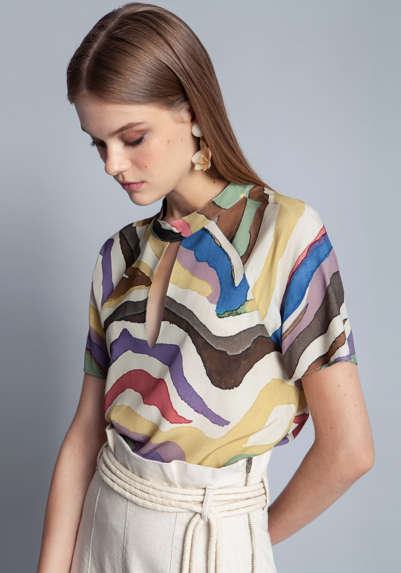 Blusa Tecido Rayon Bali, , large.